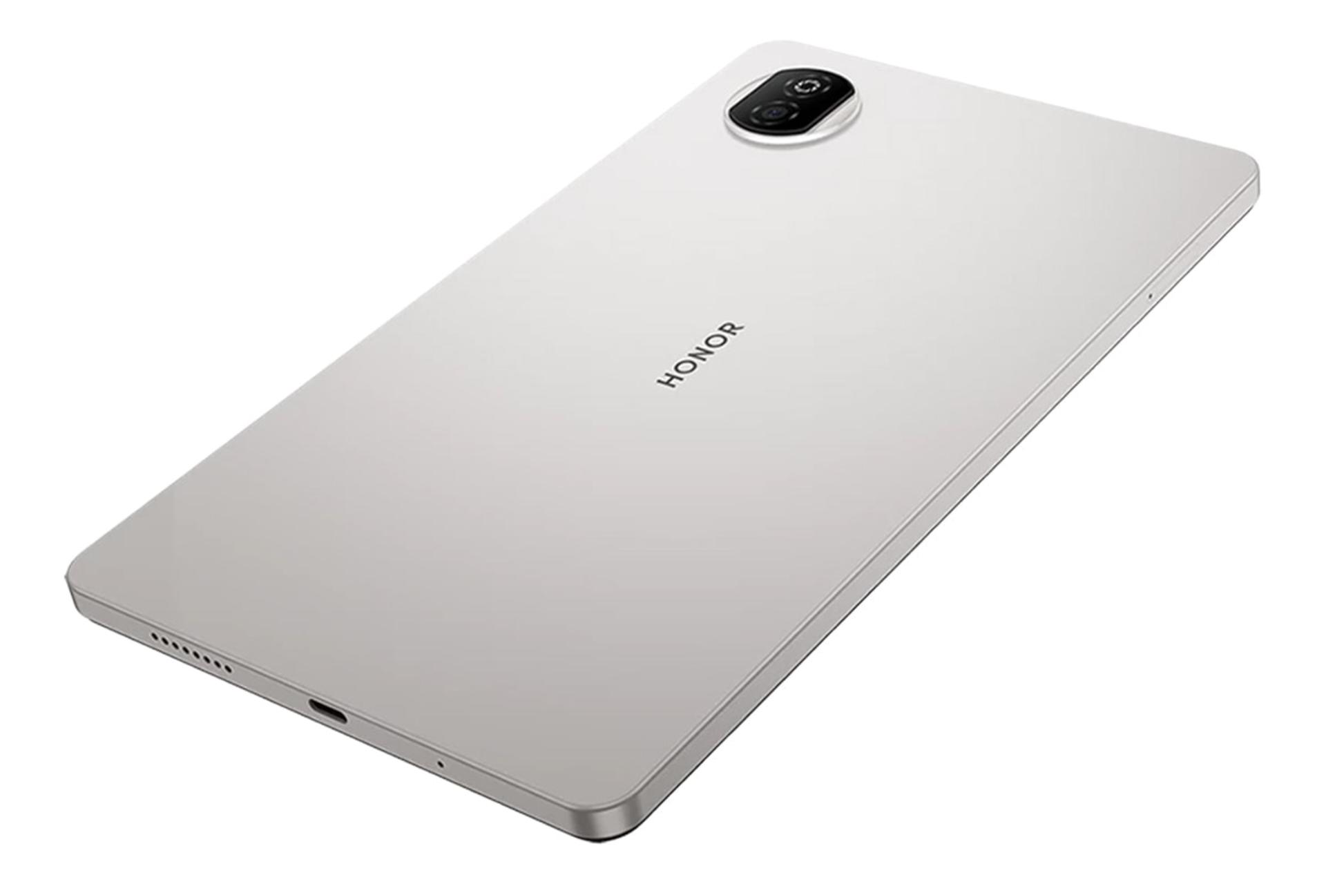 نمای نیمرخ پنل پشت تبلت آنر پد X7  با نمایش لبه سمت چپ و پایین