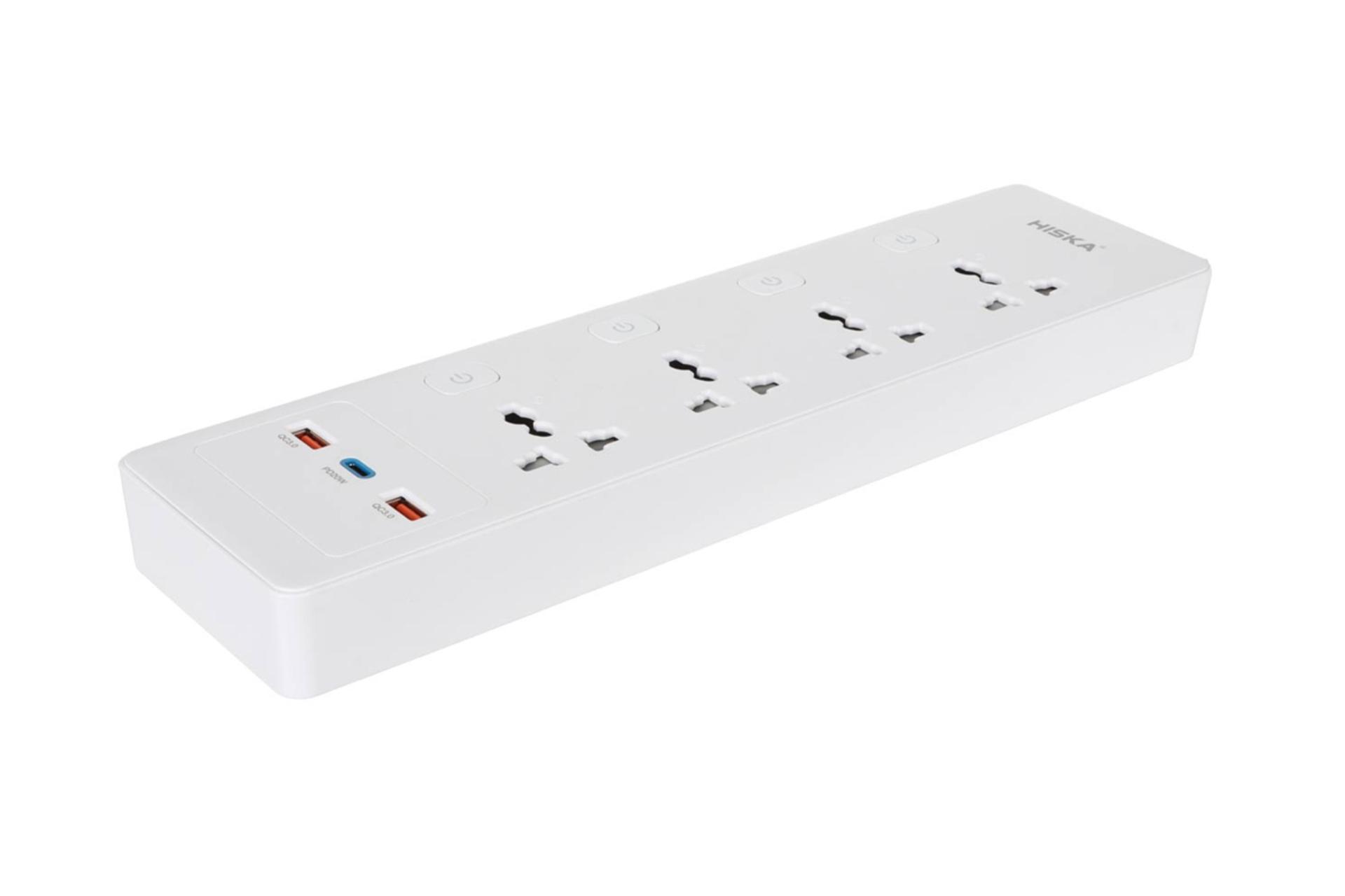 ابعاد و اندازه چندراهی برق هیسکا CH-5518EU