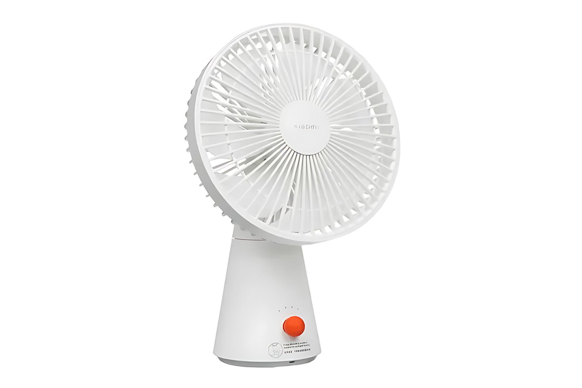 نمای کناری پنکه کوچک شیائومی Xiaomi Rechargeable ZMYDFS01DM