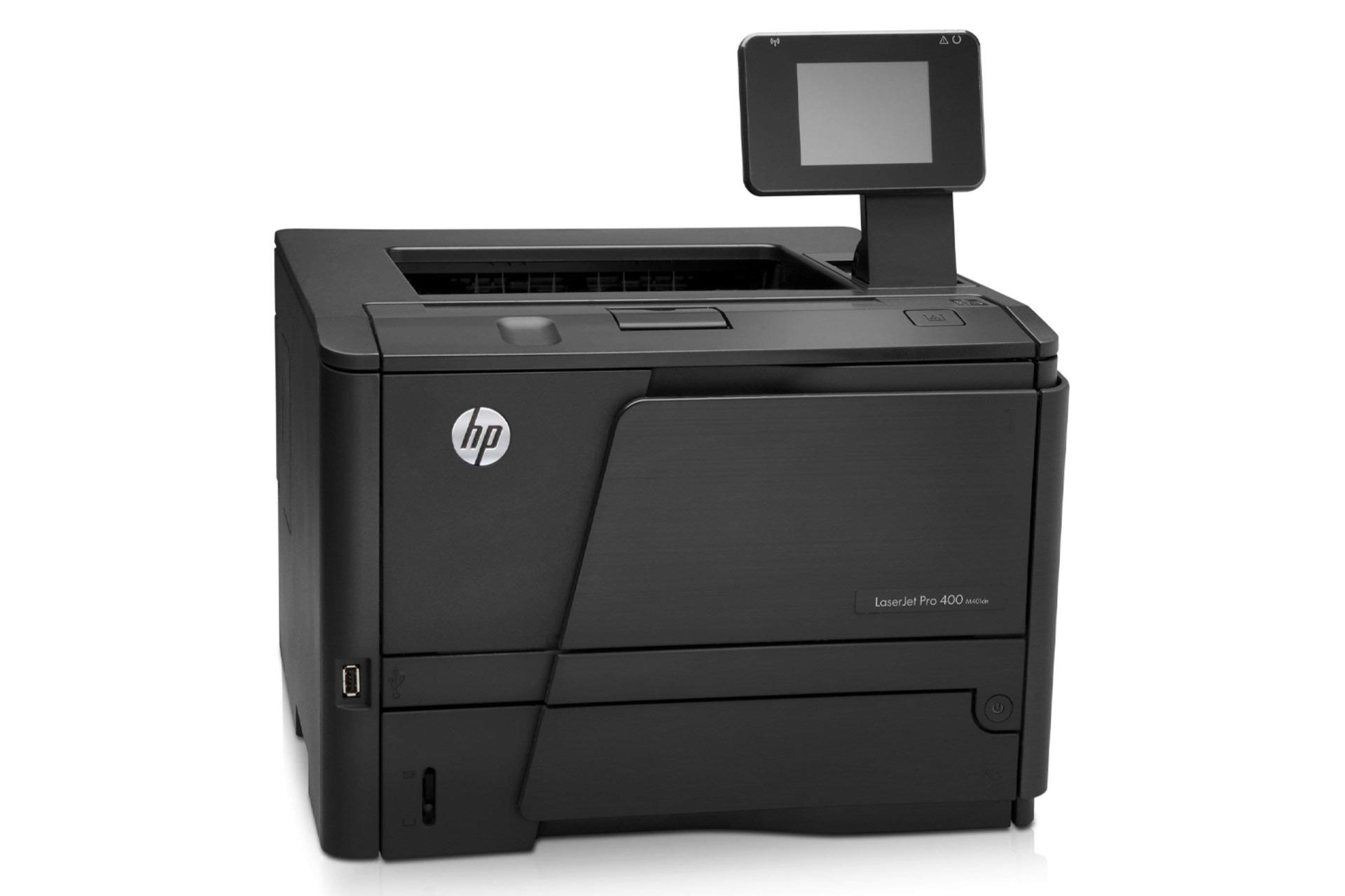 پرینتر اچ پی LaserJet Pro 400 M401dn نمای جلو