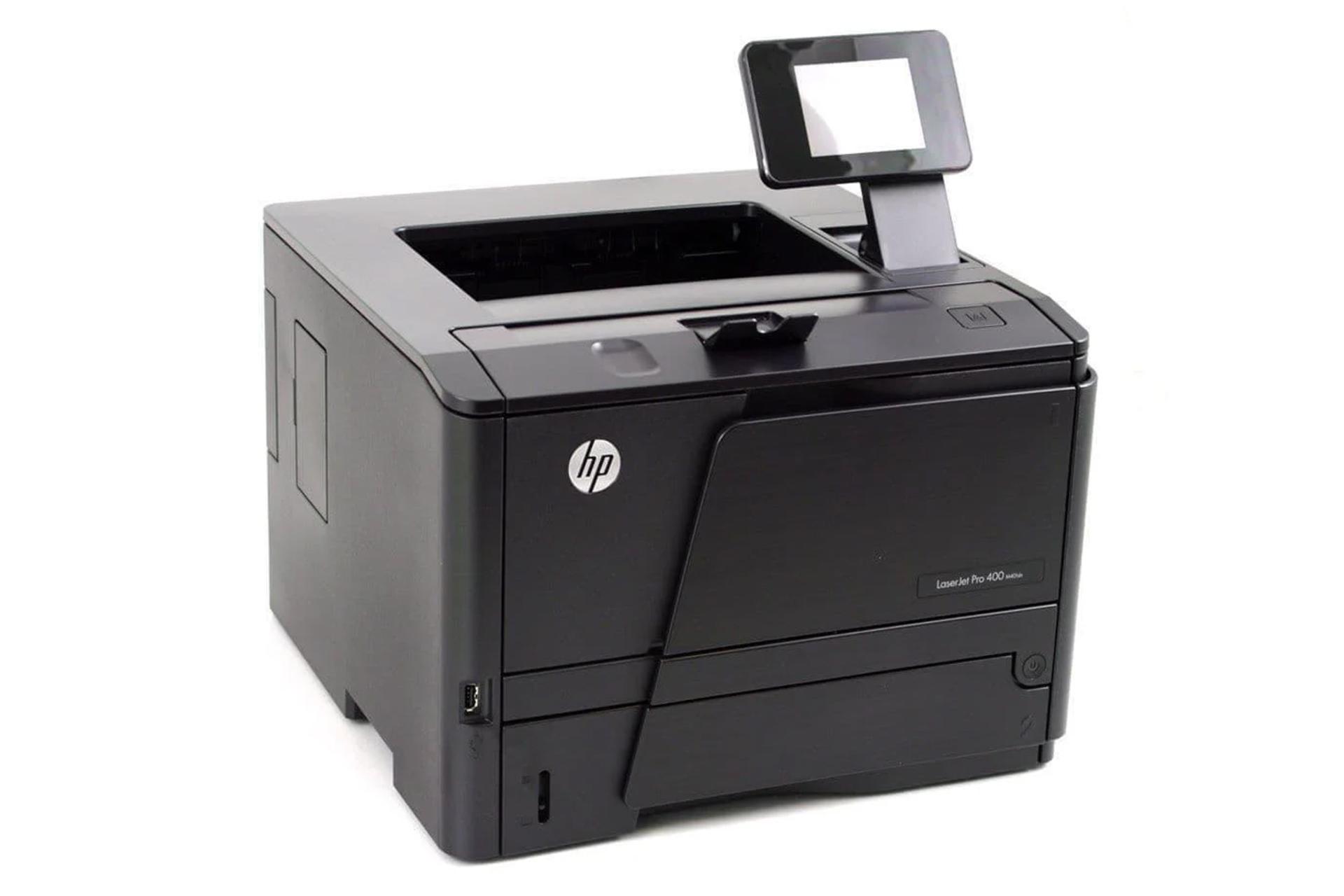 ابعاد و اندازه پرینتر اچ پی LaserJet Pro 400 M401dn