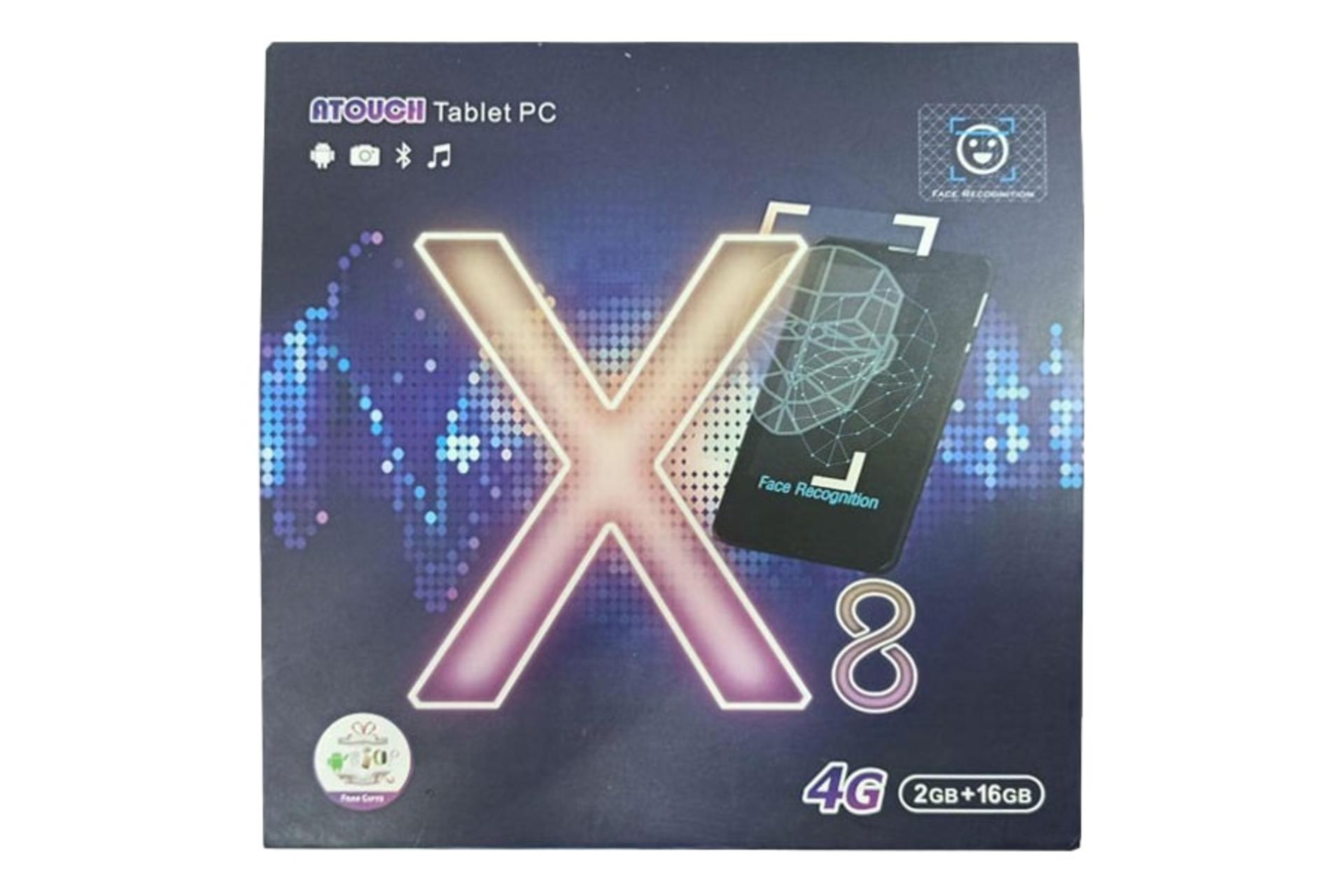 جعبه تبلت اتاچ X8