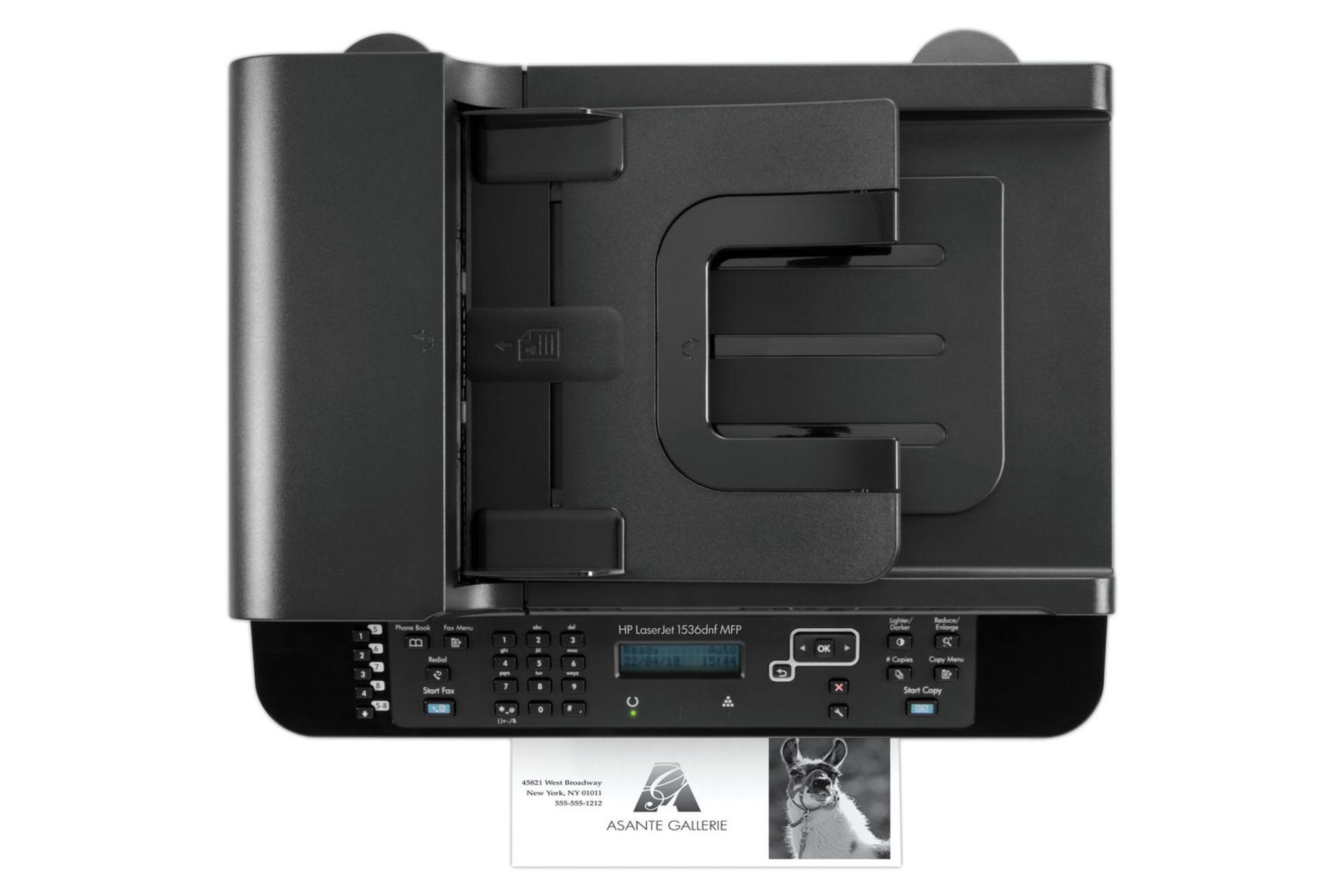 پرینتر اچ پی LaserJet Pro M1536dnf نمای بالا