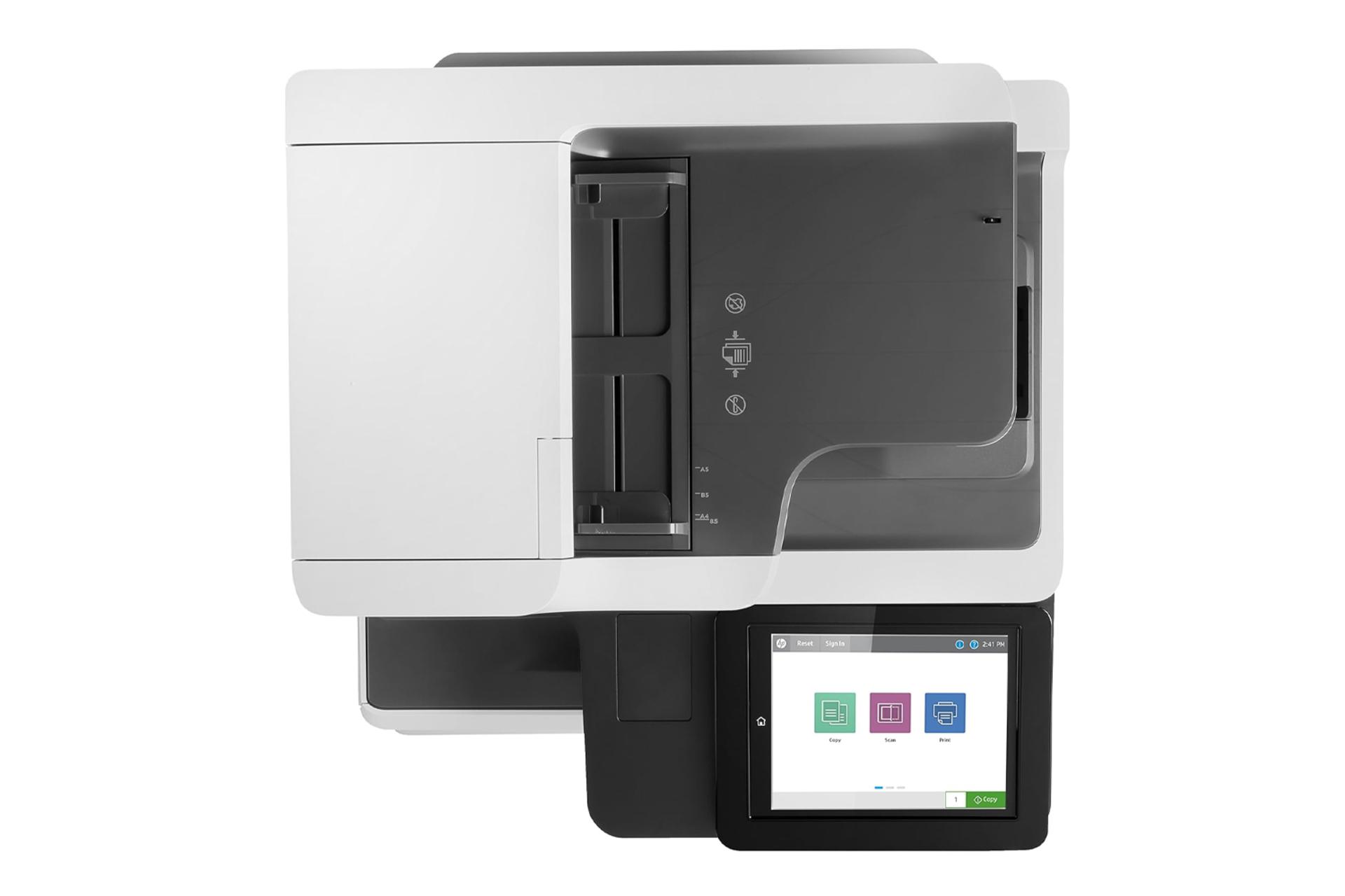 پرینتر اچ پی Color LaserJet Enterprise MFP M681dh نمای بالا