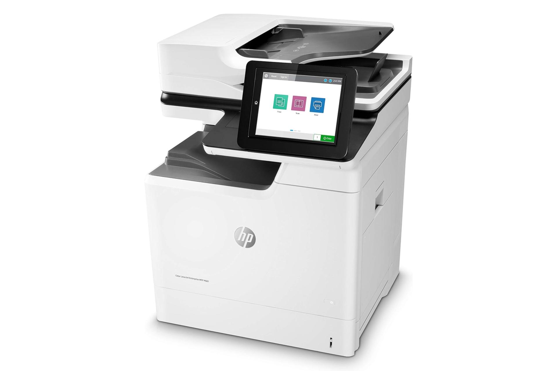 ابعاد و اندازه پرینتر اچ پی Color LaserJet Enterprise MFP M681dh