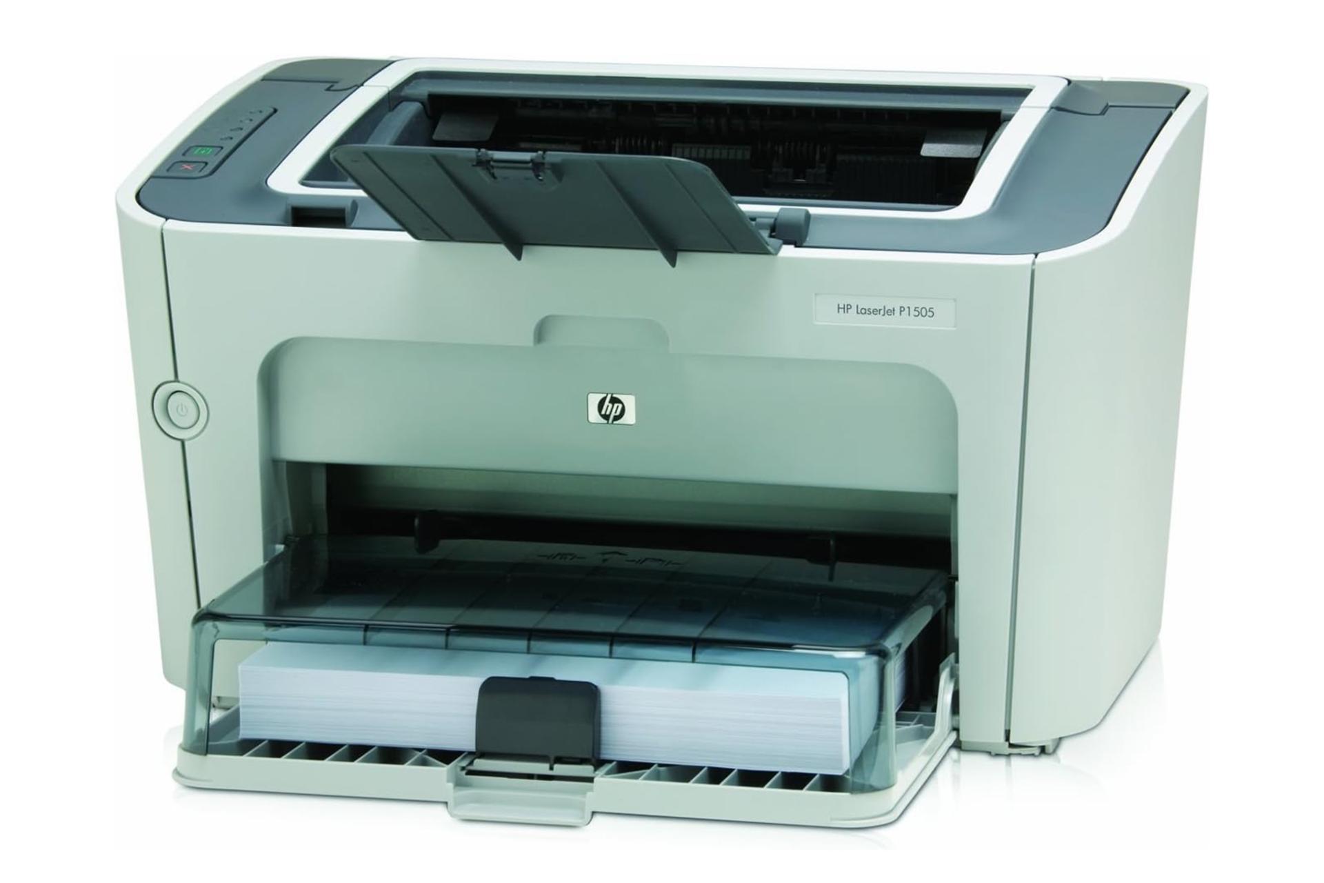 نمای سمت راست پرینتر اچ پی LaserJet P1505n