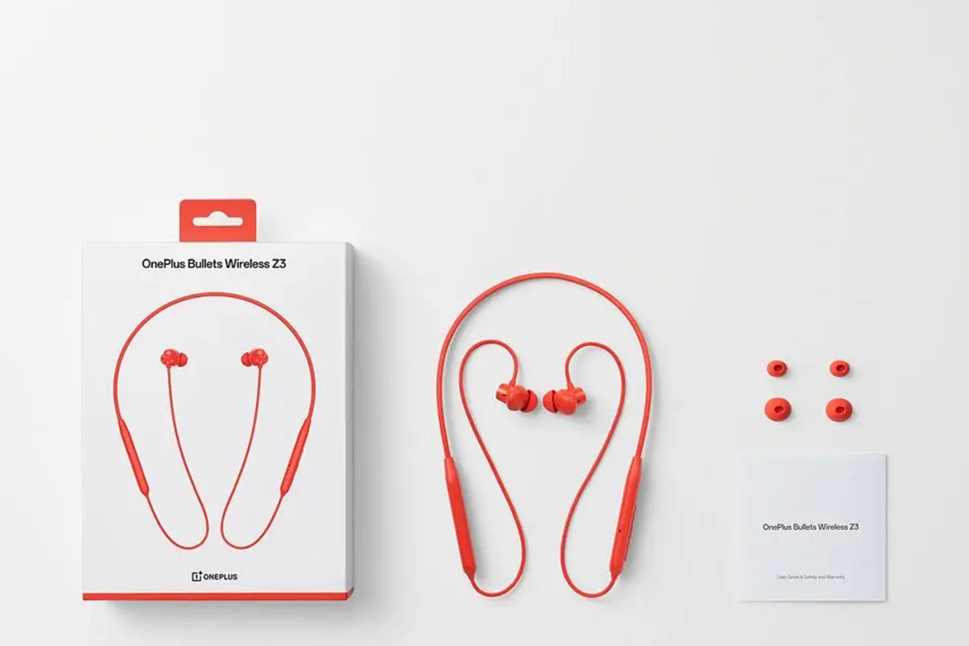 اقلام همراه هدفون وان پلاس Bullets Wireless Z3