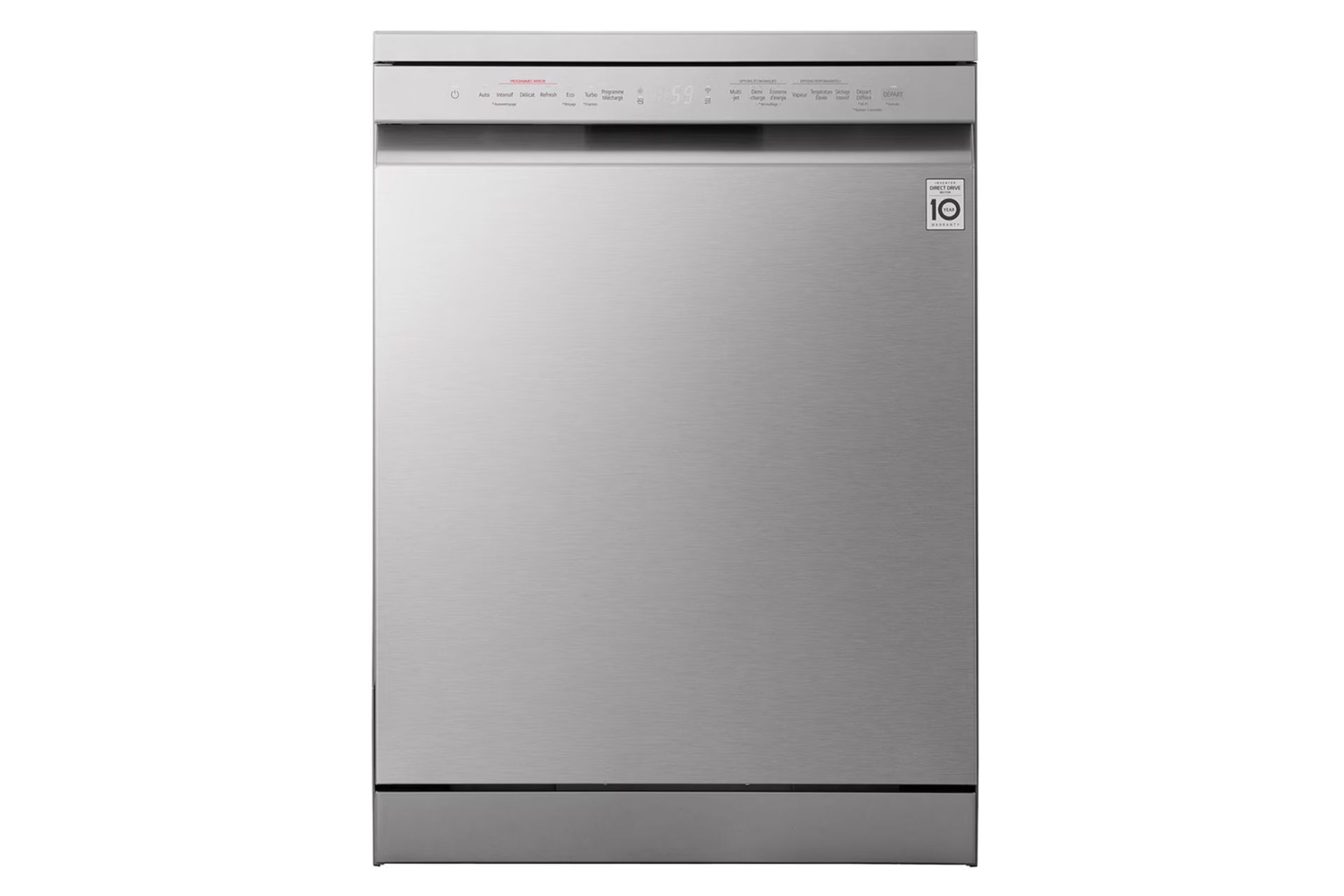 ماشین ظرفشویی ال جی DFC513FV نمای جلو