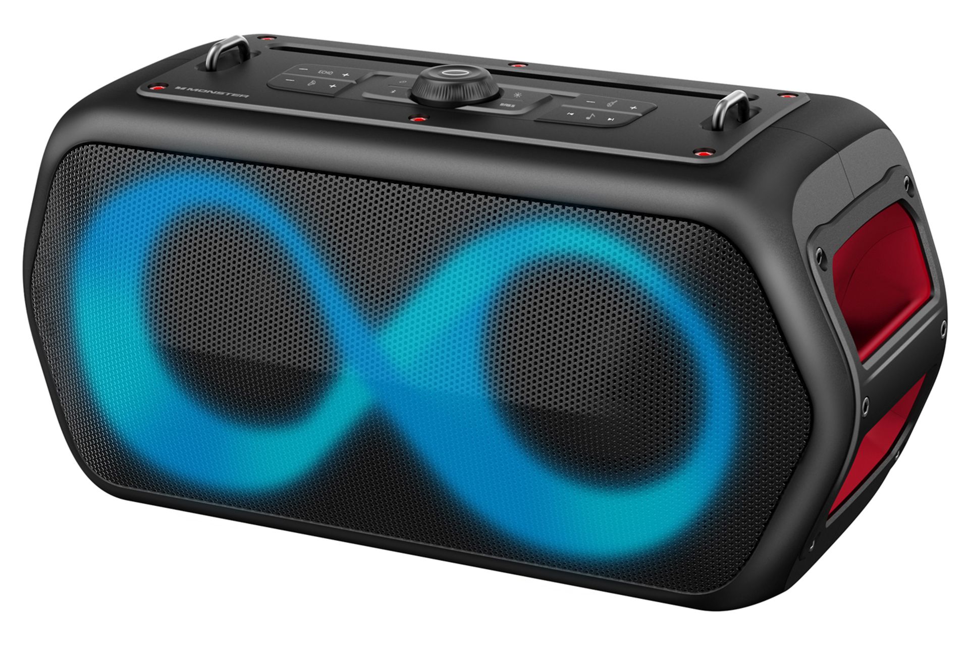 ابعاد و اندازه اسپیکر مانستر Musicbox Go