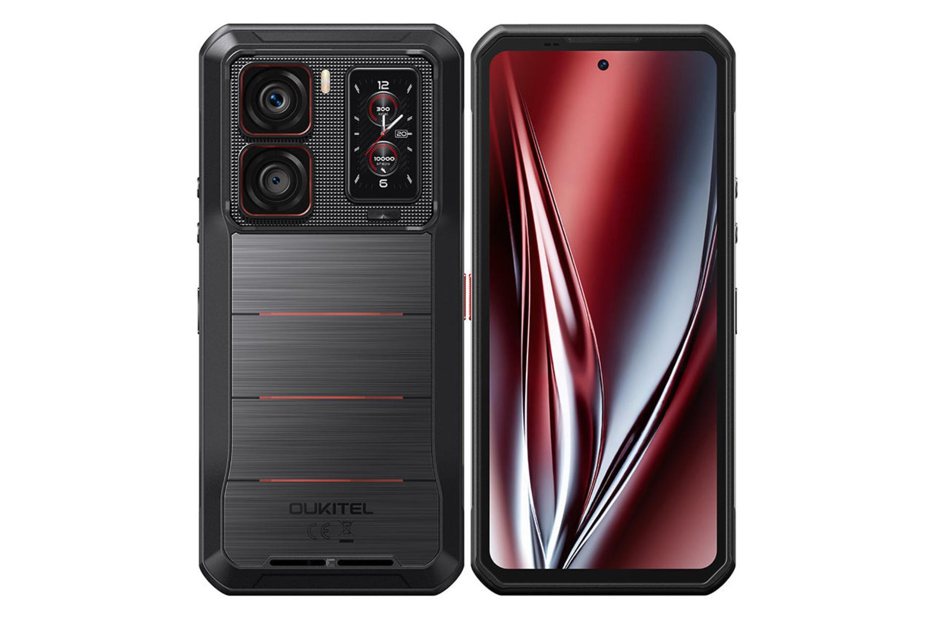 پنل جلو و پشت گوشی موبایل اوکیتل Oukitel WP300 خاکستری
