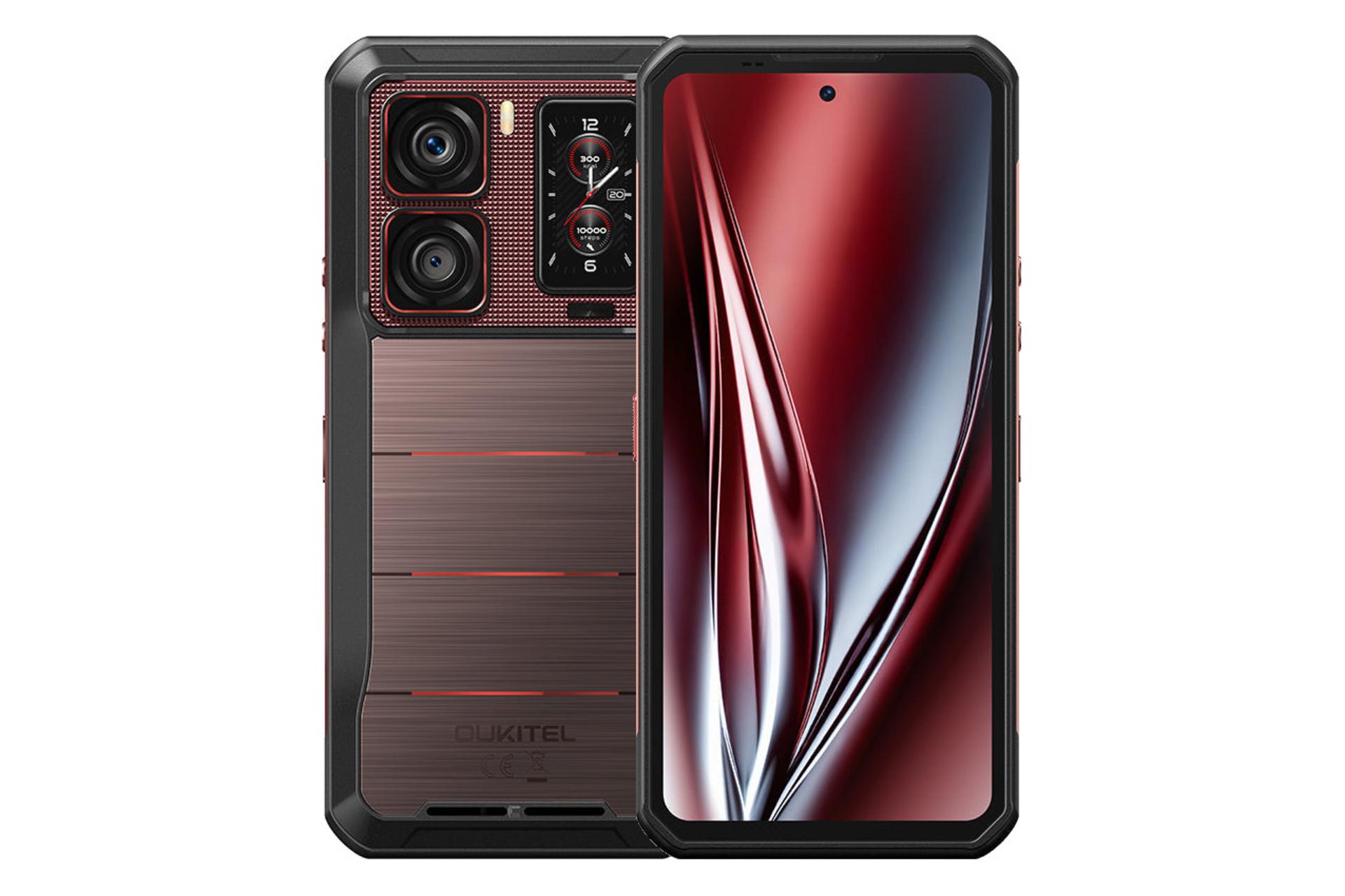 پنل جلو و پشت گوشی موبایل اوکیتل Oukitel WP300 قرمز