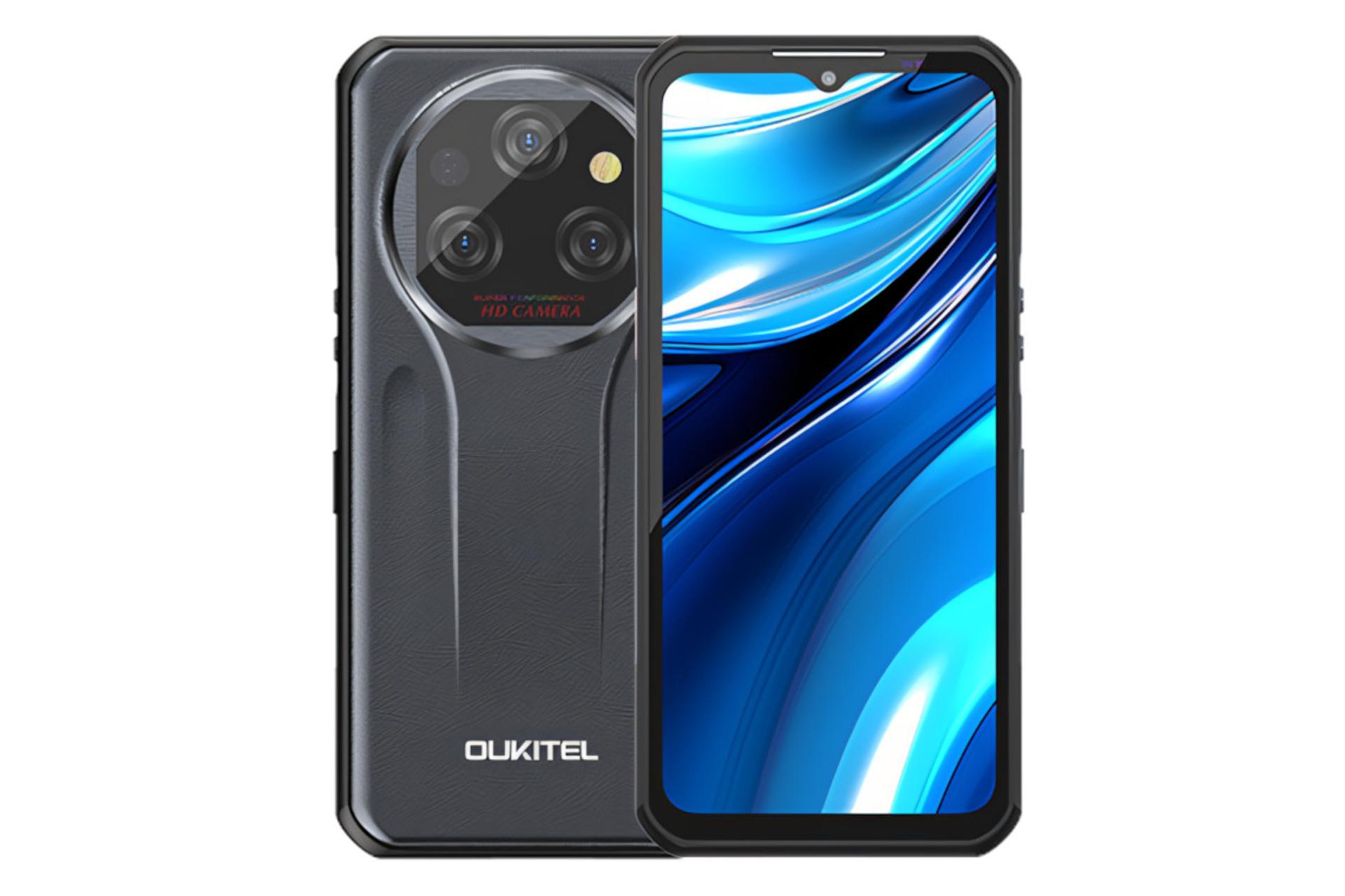 پنل جلو و پشت گوشی موبایل اوکیتل WP300 پرو مشکی / Oukitel WP39 Pro