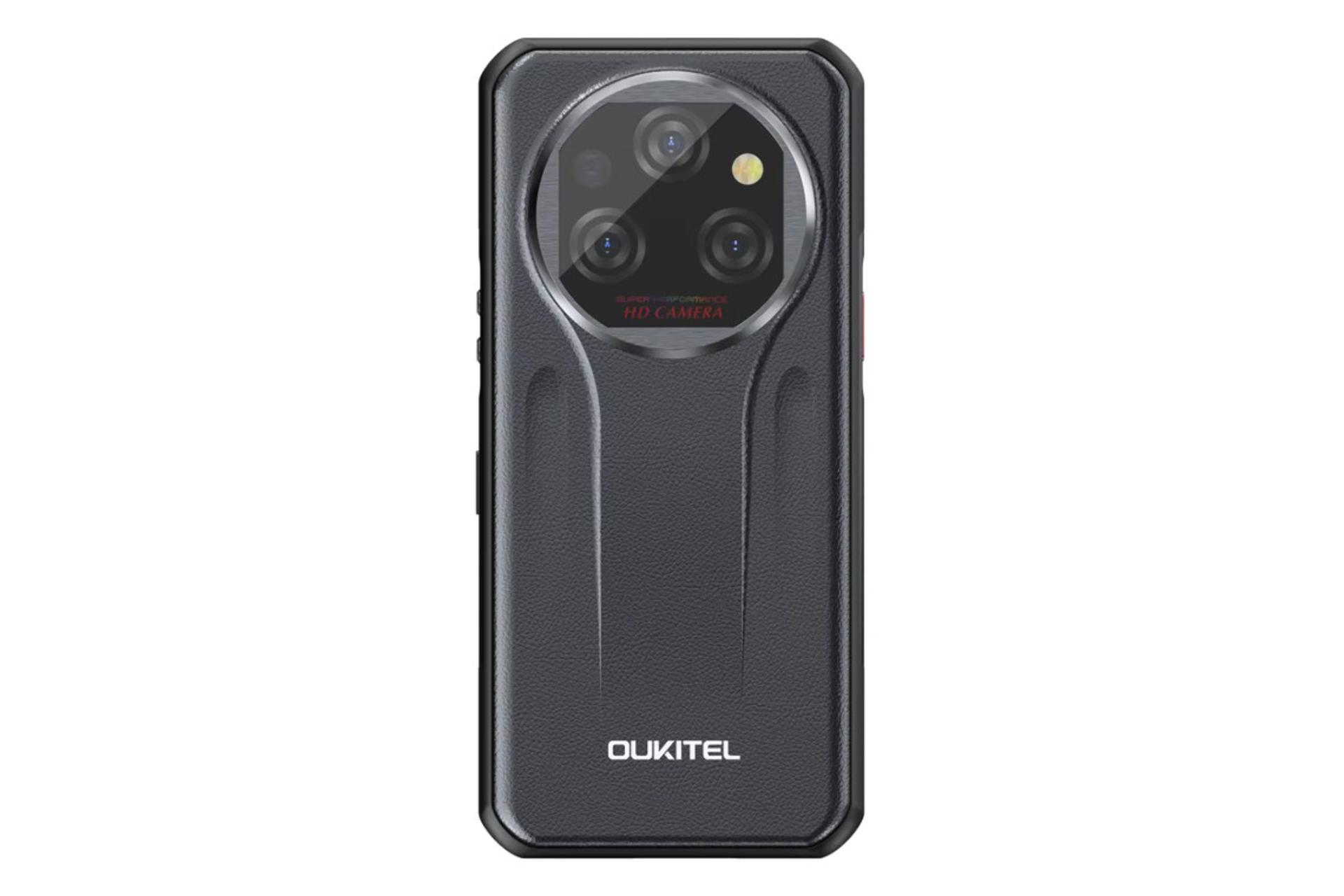 پنل پشت و چینش دوربین گوشی موبایل اوکیتل WP300 پرو مشکی / Oukitel WP39 Pro