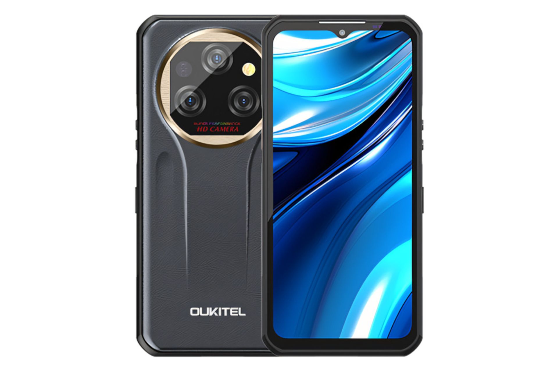 پنل جلو و پشت گوشی موبایل اوکیتل WP300 پرو طلایی / Oukitel WP39 Pro