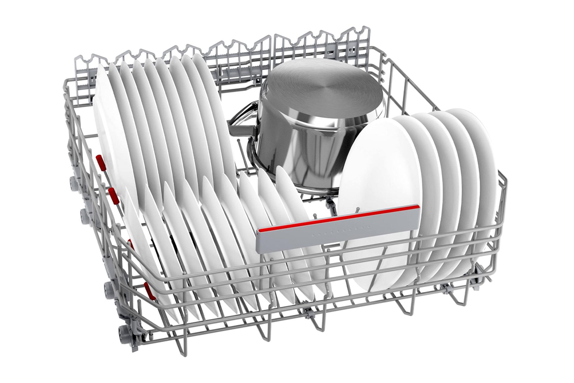 نمای داخل ماشین ظرفشویی بوش SMS6ZCI16E