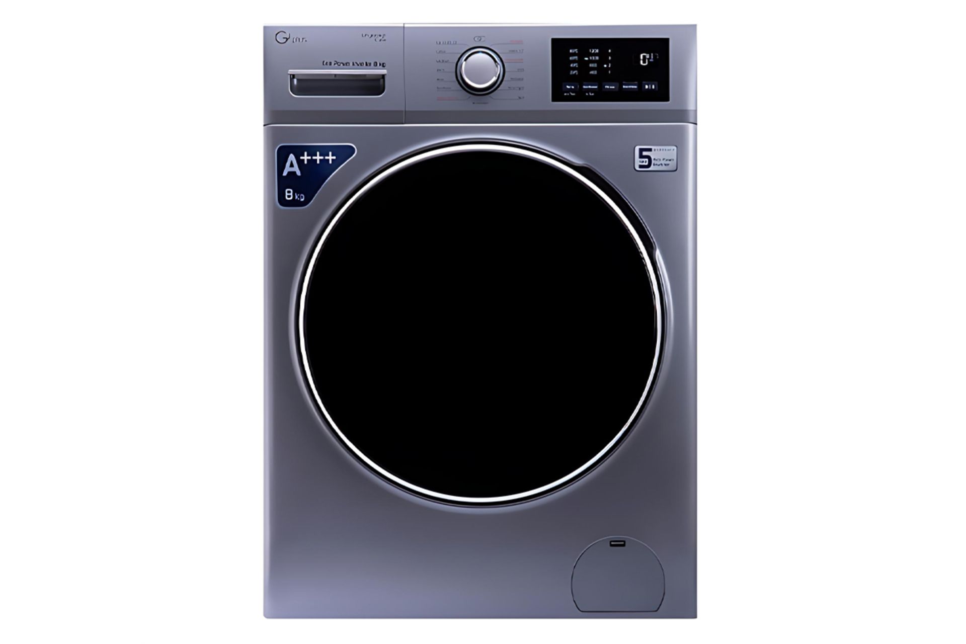 ماشین لباسشویی جی پلاس GWM-K8220 نمای جلو