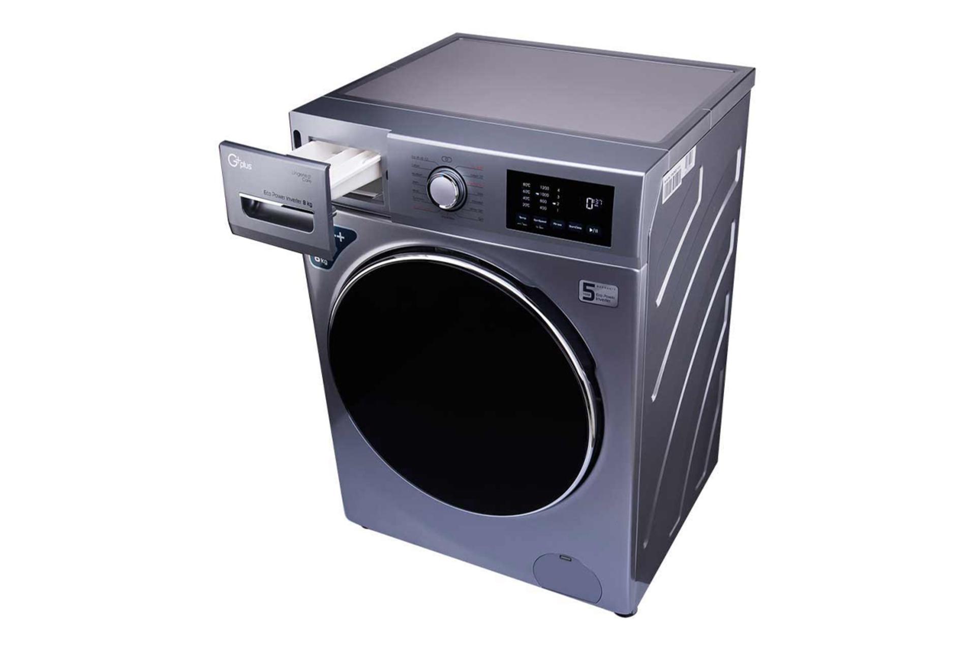 قدرت و توان ماشین لباسشویی جی پلاس GWM-K8220