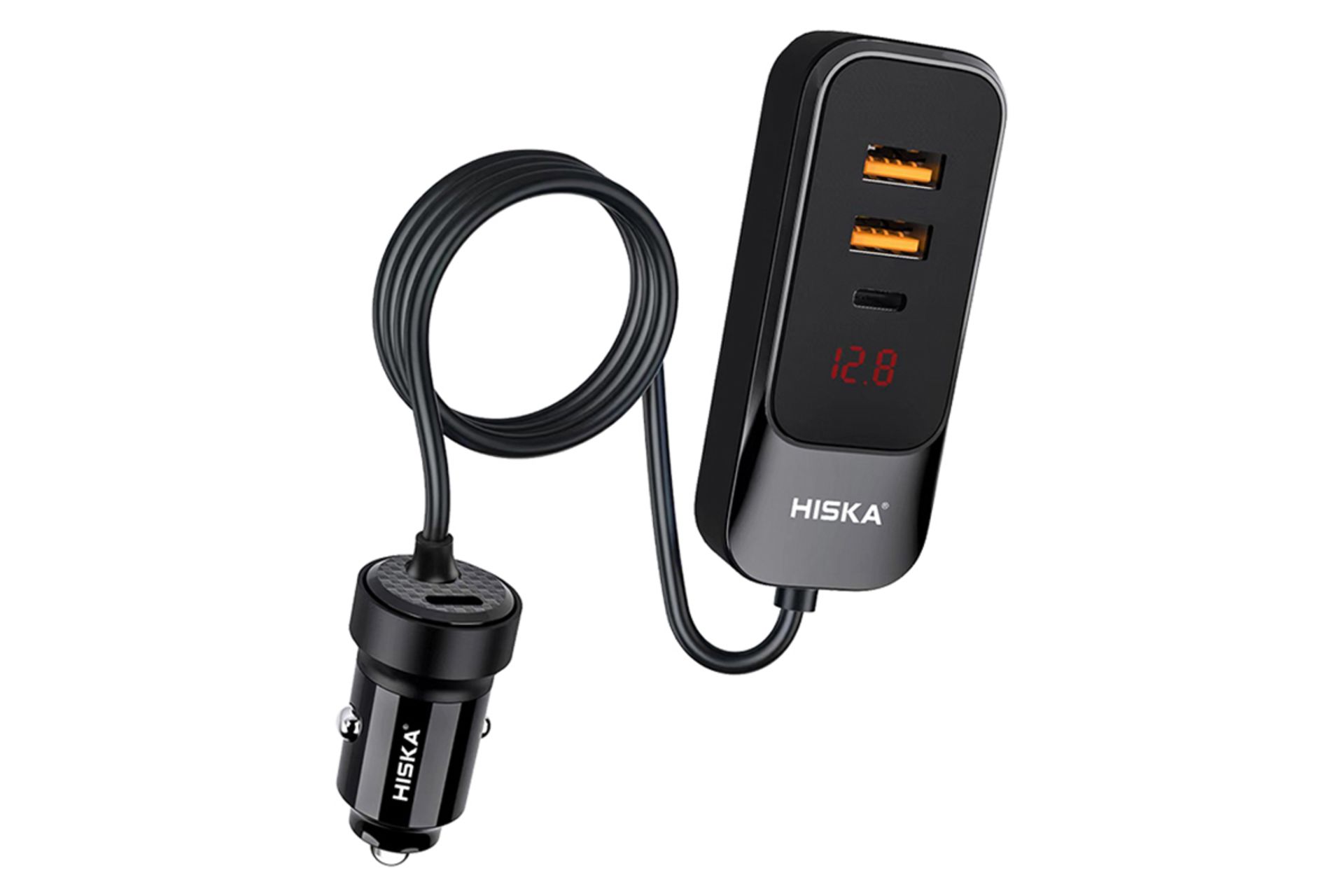 شارژر هیسکا HCC-327 رنگ مشکی