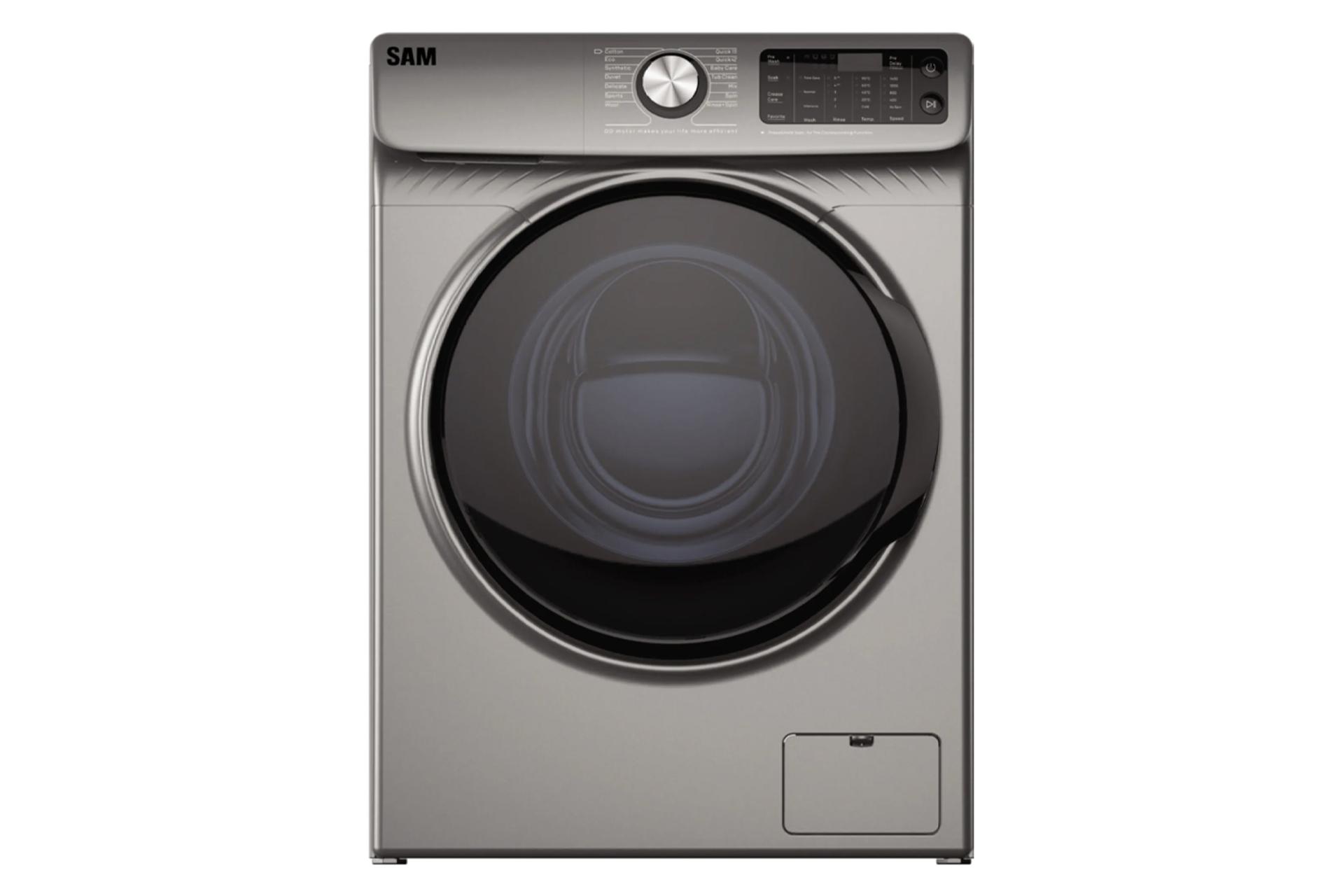 ماشین لباسشویی سام الکترونیک DD-P1480 نمای جلو
