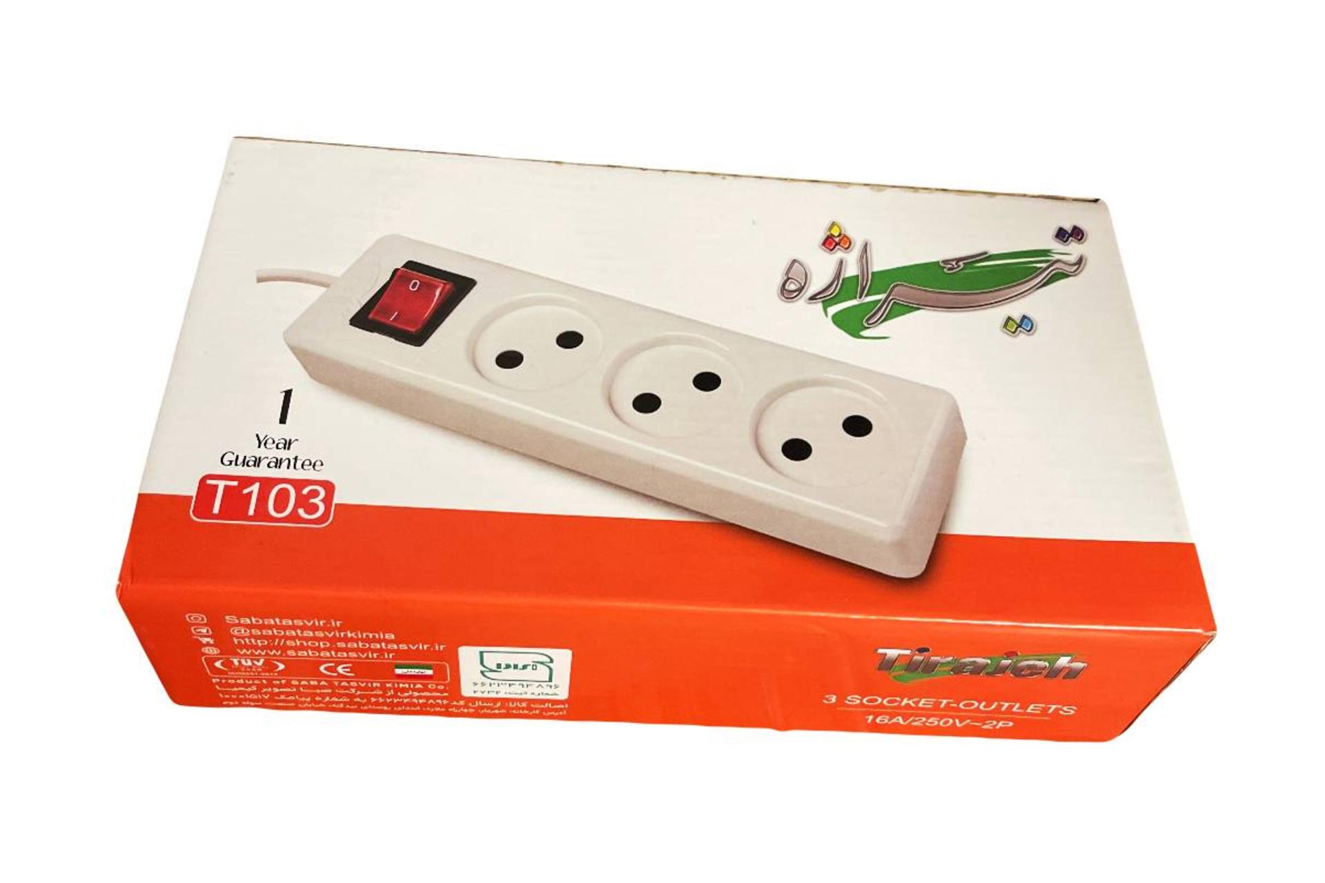 جعبه چندراهی برق تیراژه مدل T103