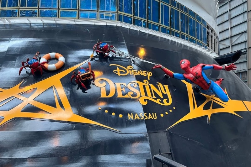 کشتی معروف دیزنی ازاین‌پس با مرد عنکبوتی سفر می‌کند!