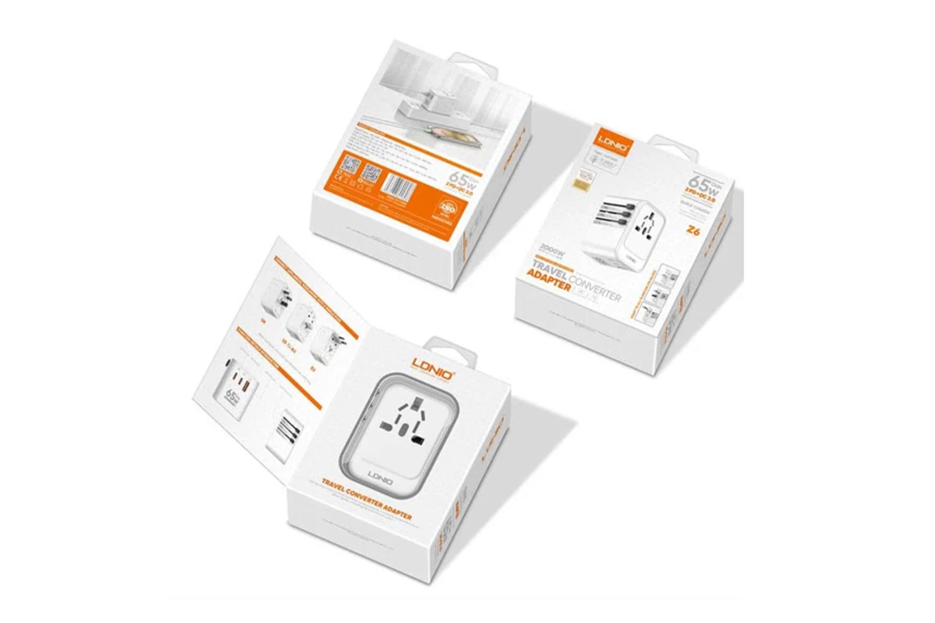 جعبه شارژر الدینیو Z6