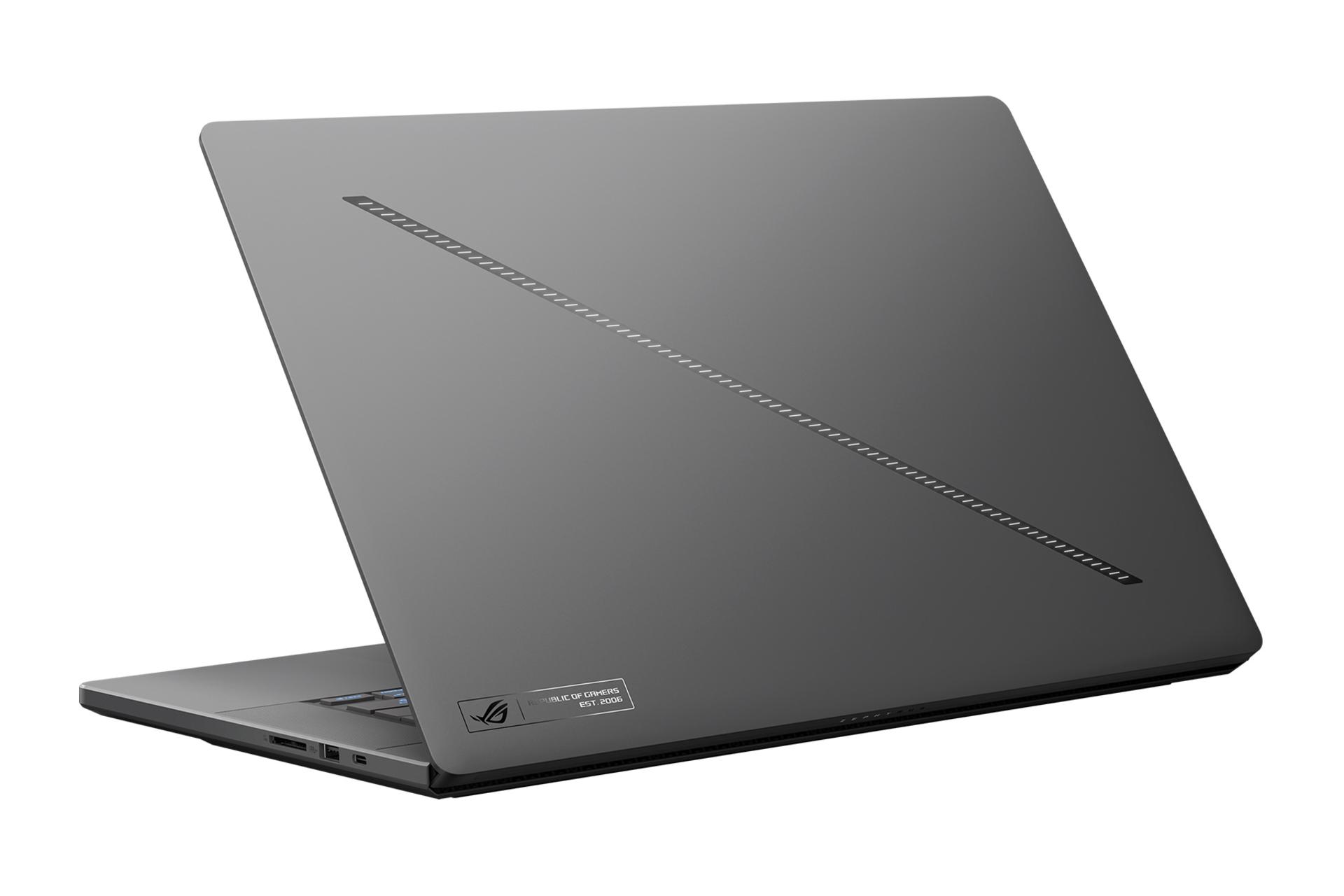 لپ تاپ ایسوس ROG Zephyrus G16 2025 GU605 نمای پشت و جانبی
