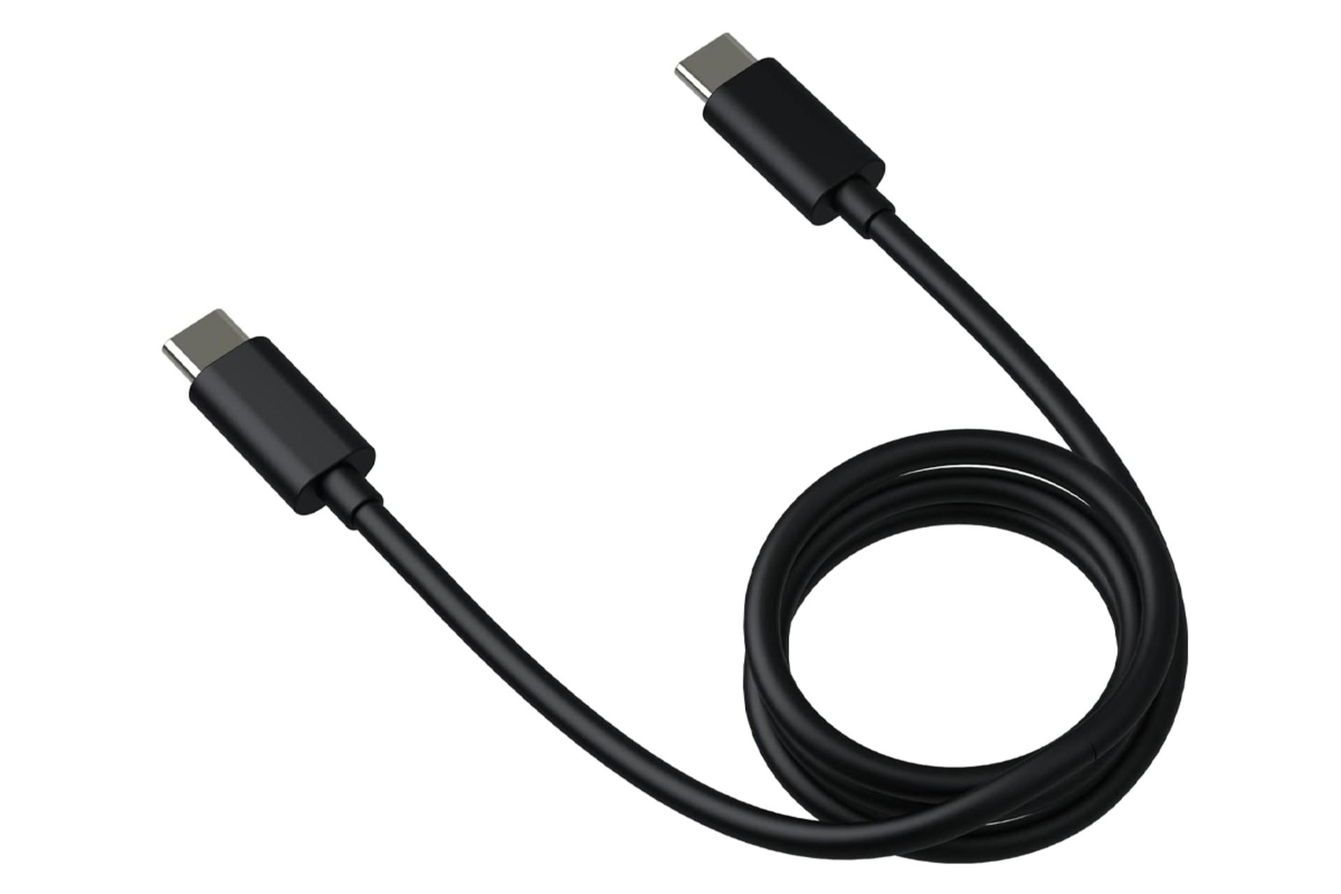 کابل شارژ USB موتورولا Type-C به Type-C مدل SC18C37157A با طول 1 متر رنگ مشکی