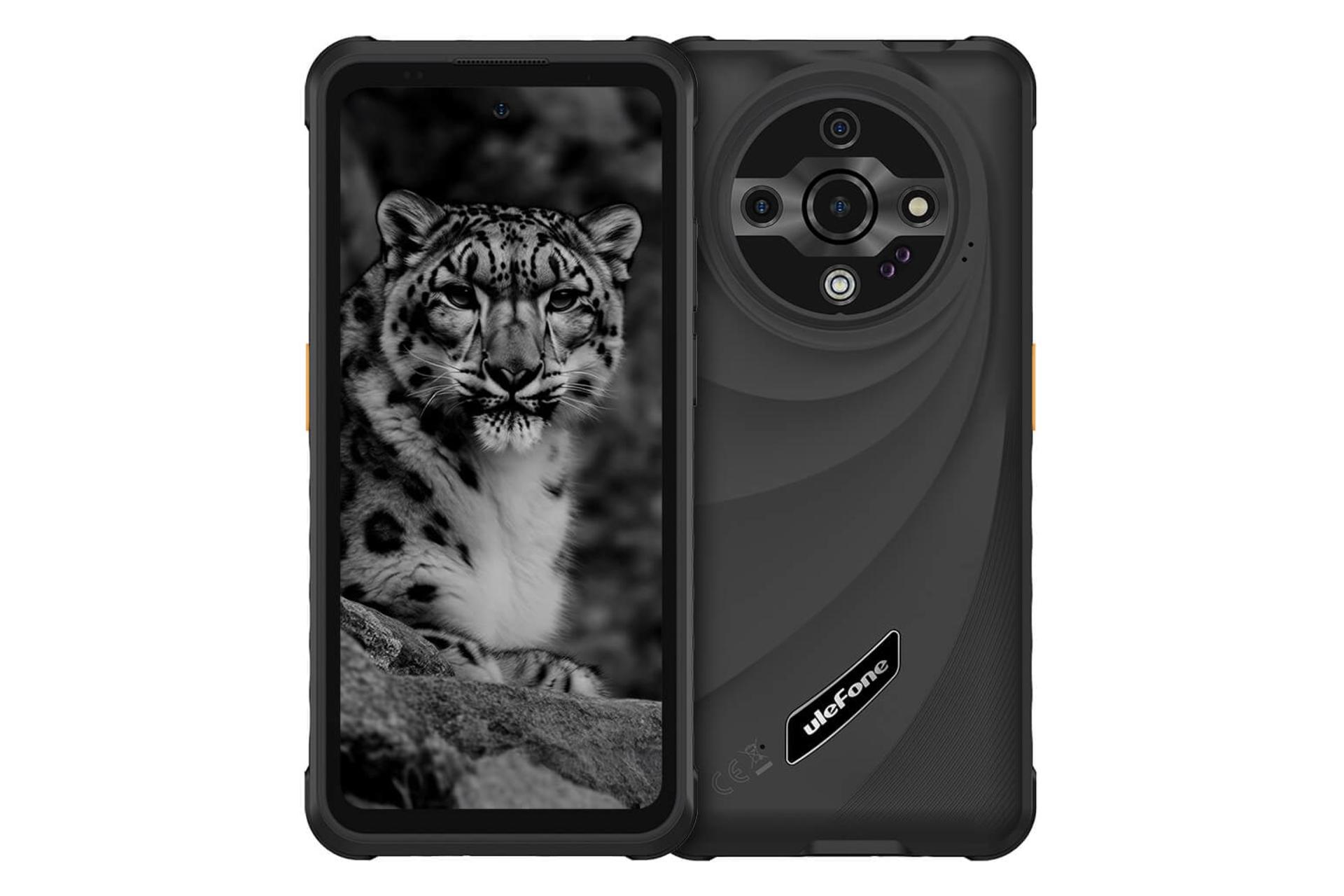 پنل جلو و پشت گوشی موبایل آرمور X31 یولفون مشکی / Ulefone Armor X31