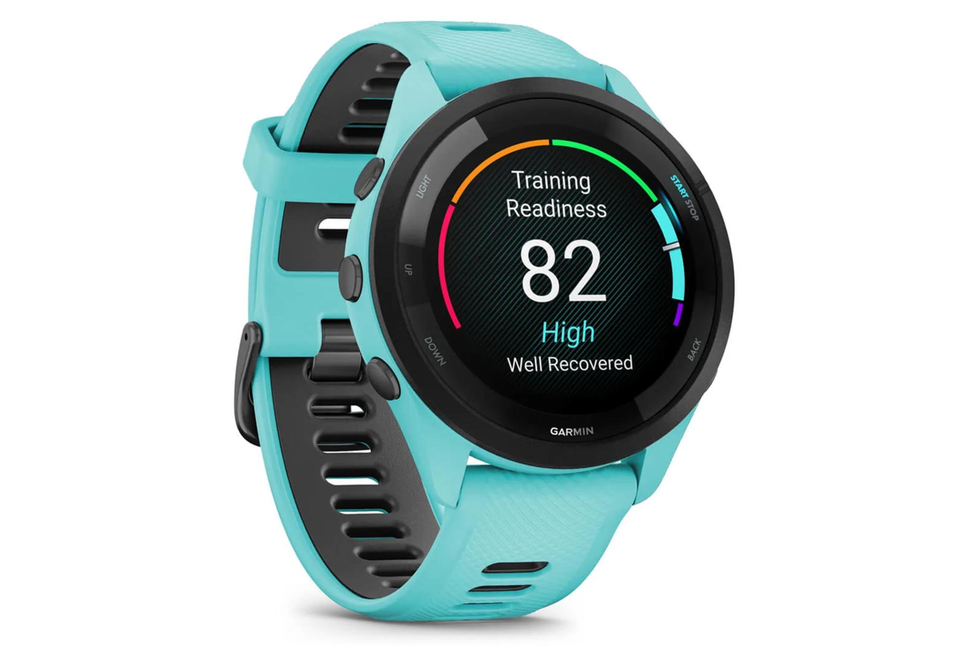 ساعت هوشمند گارمین Forerunner 265 مدل 46 میلی‌متری رنگ آبی