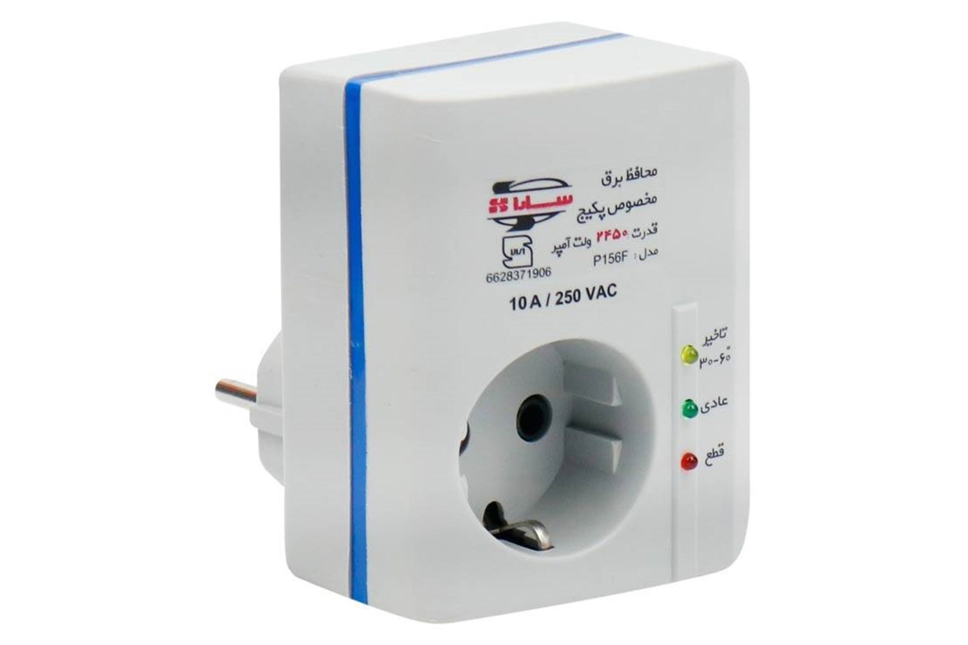 ابعاد و اندازه محافظ ولتاژ سارا مدل P156F