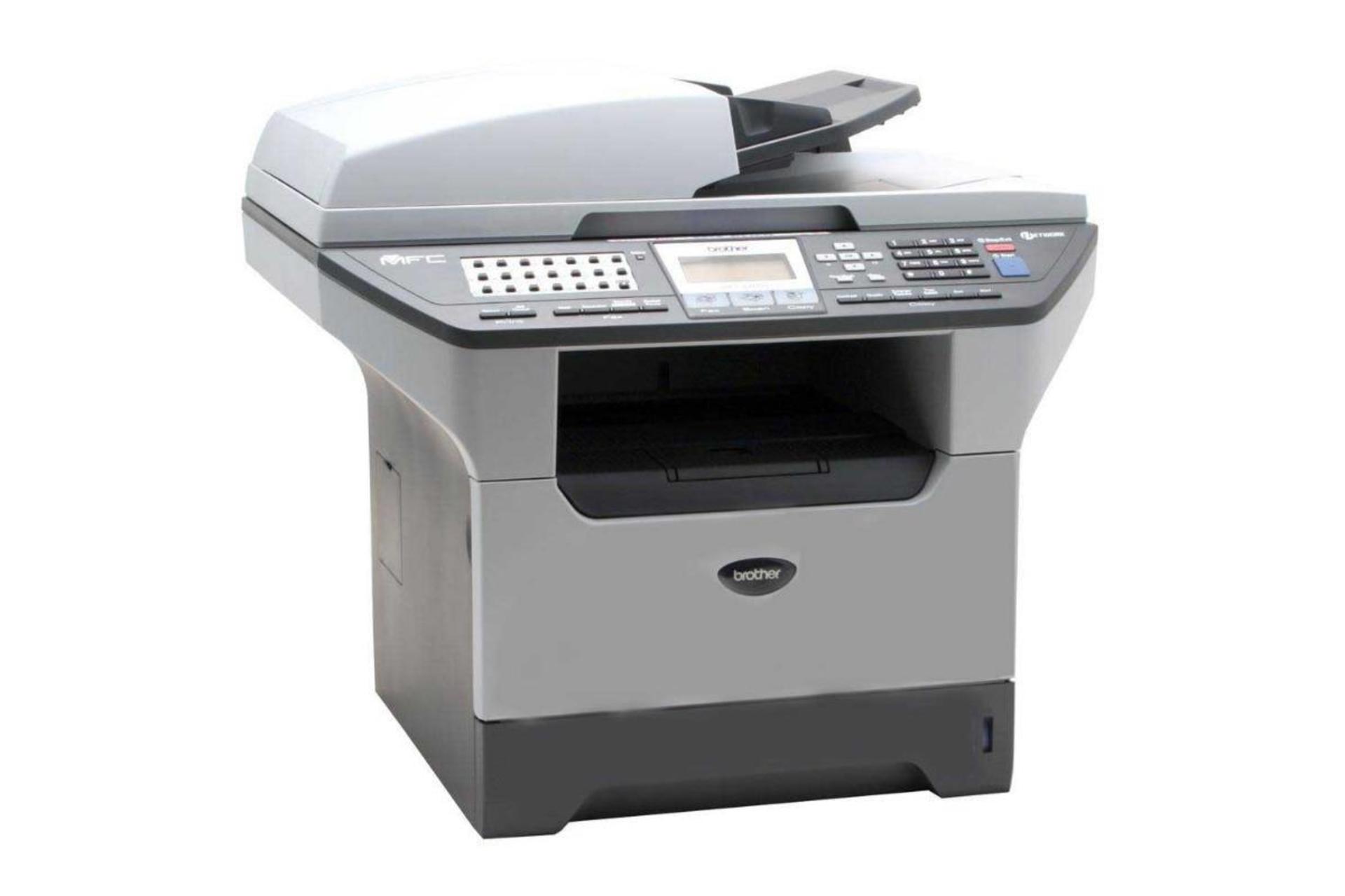 نمای سمت چپ پرینتر برادر MFC-8460N