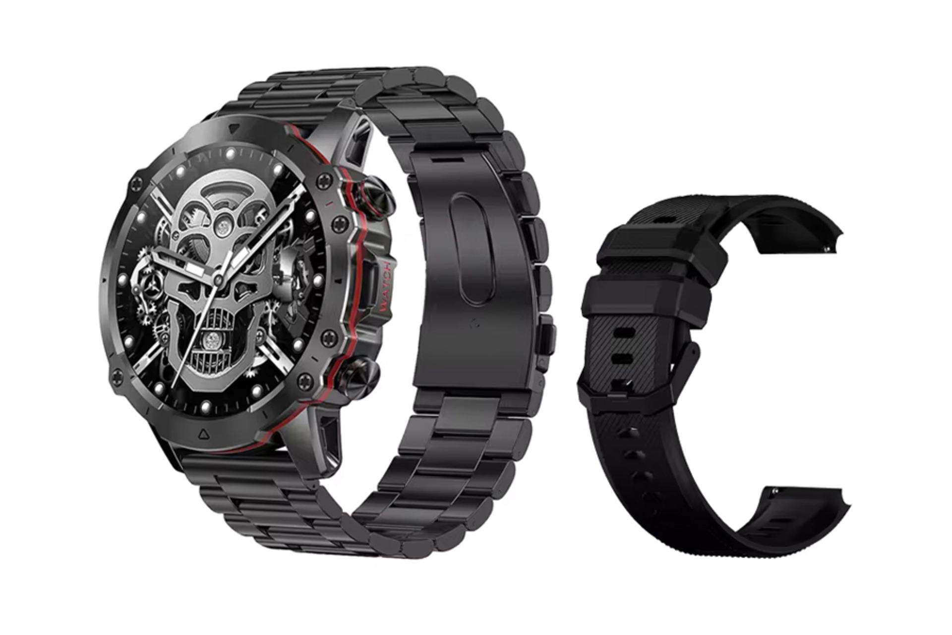 ساعت هوشمند کرونوس Tank S2 رنگ مشکی