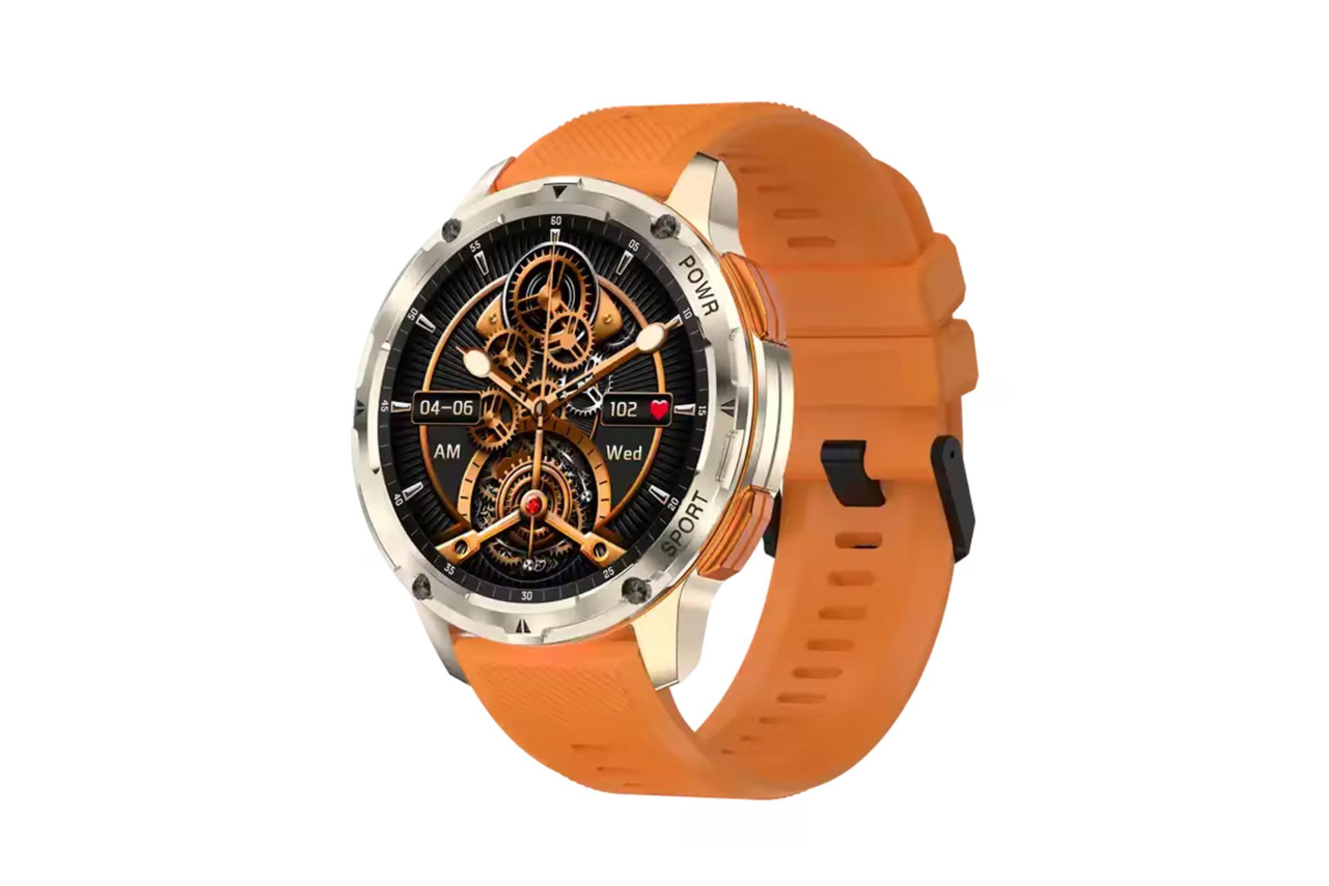 ساعت هوشمند کرونوس Tank T2 رنگ نارنجی