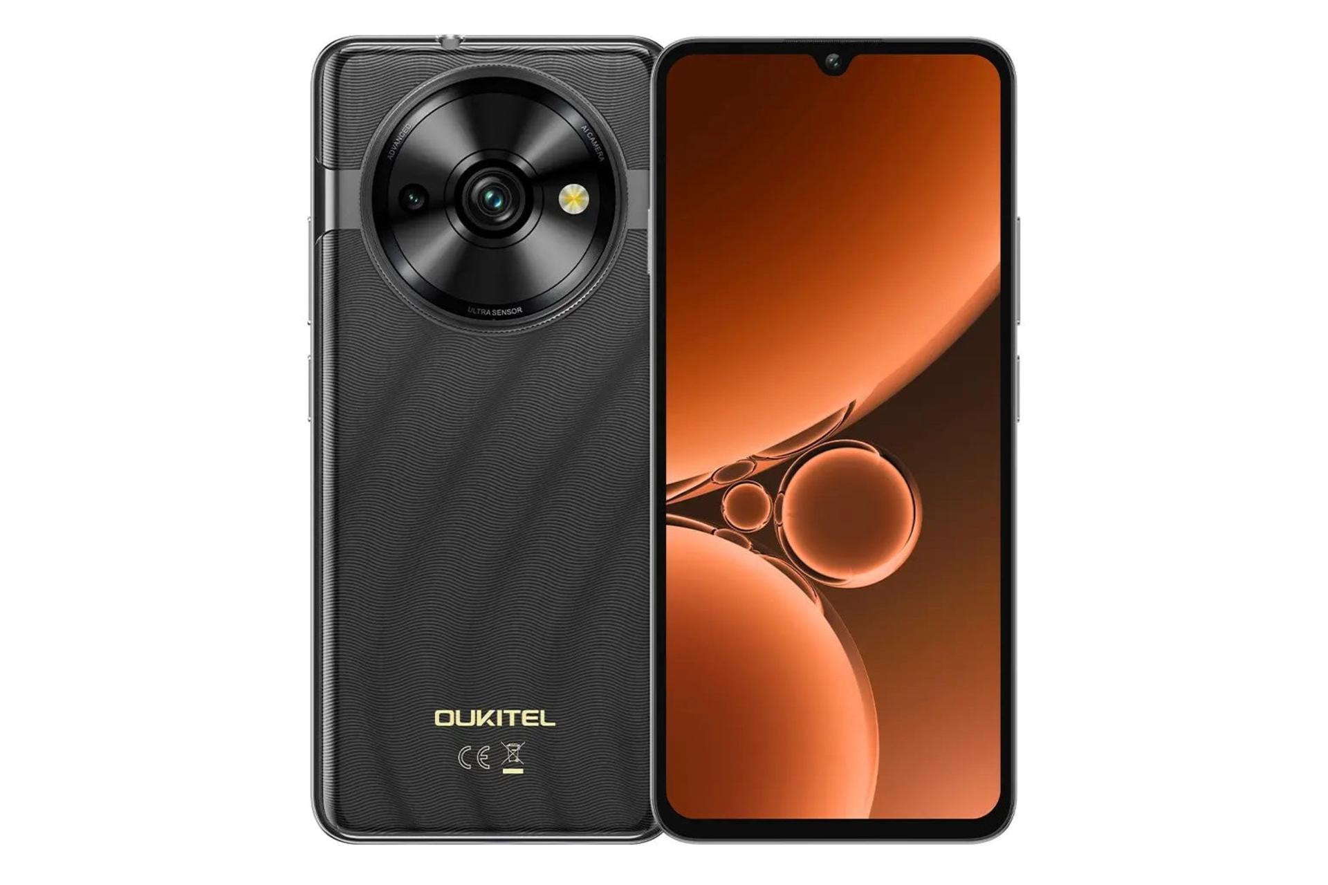 پنل جلو و پشت گوشی موبایل اوکیتل Oukitel C59 مشکی
