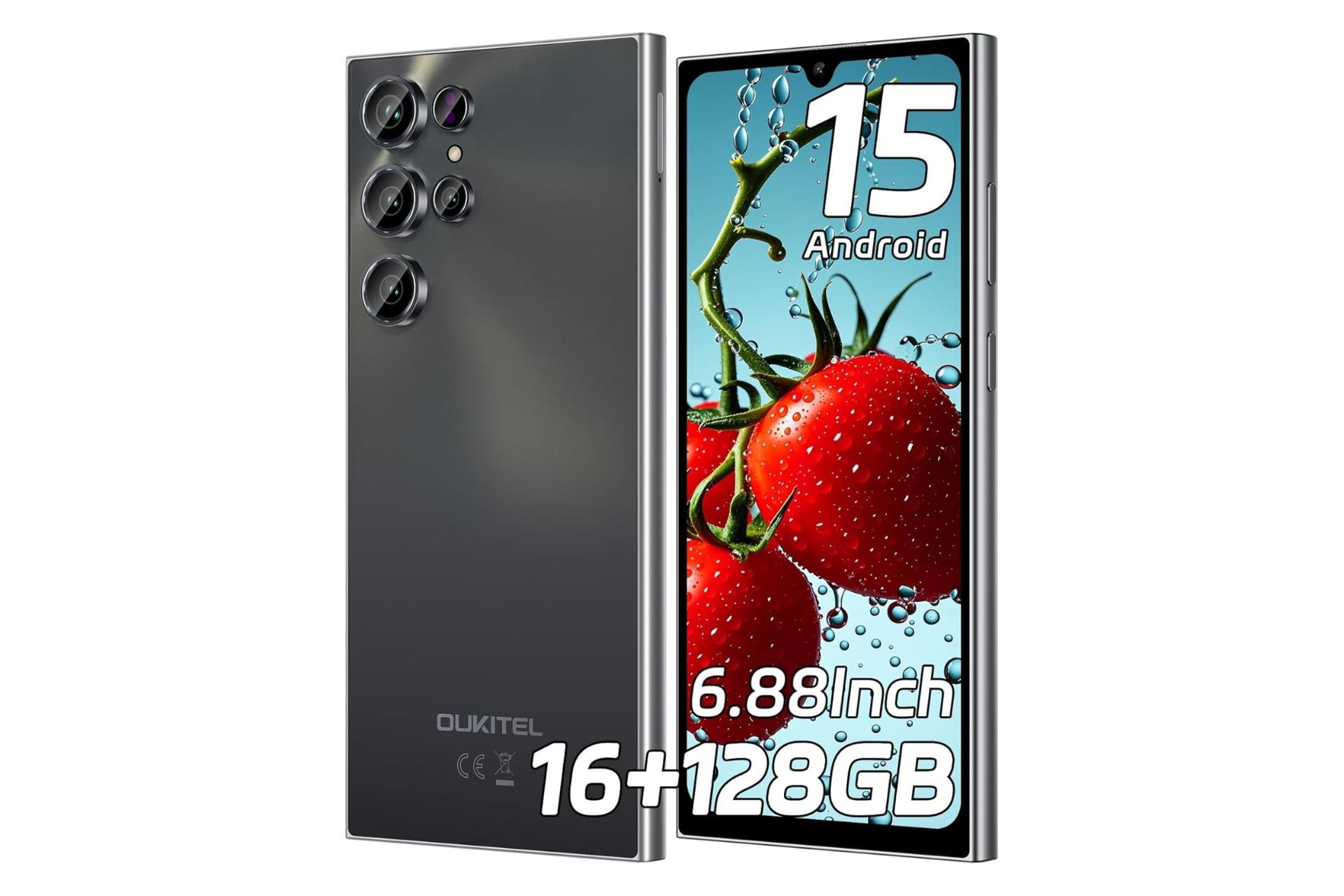 پنل جلو و پشت گوشی موبایل اوکیتل Oukitel C61 مشکی