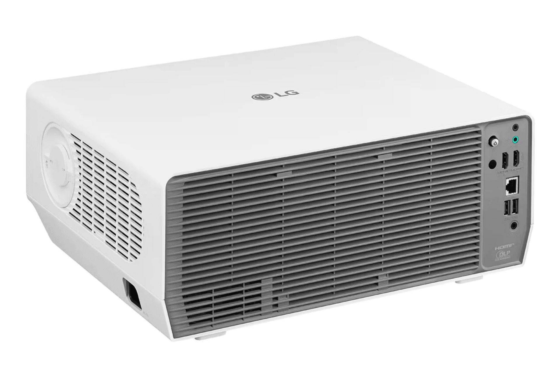 نمای پشت ویدیو پروژکتور ال جی ProBeam BU60RG