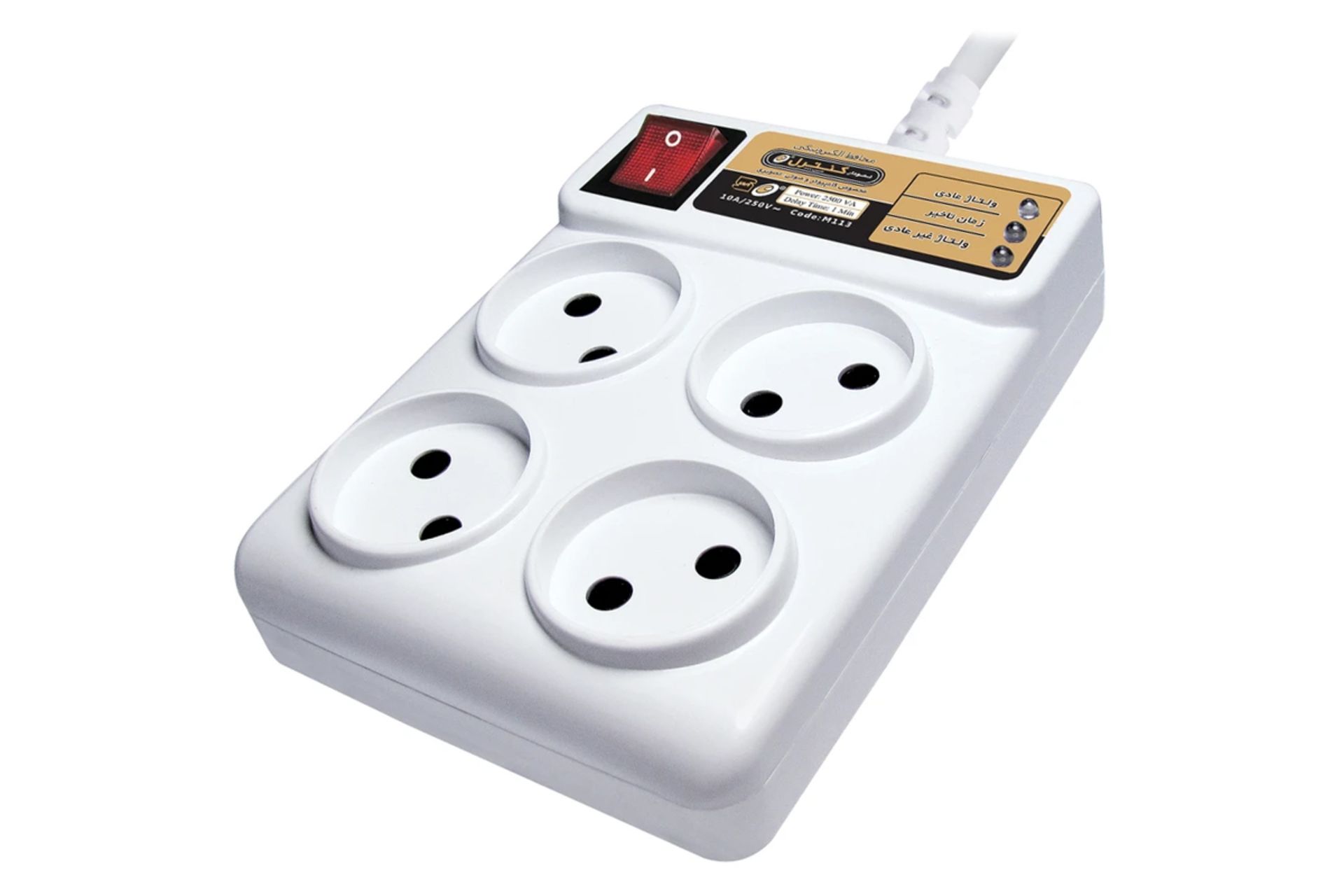 ابعاد و اندازه محافظ ولتاژ نمودار کنترل مدل M113
