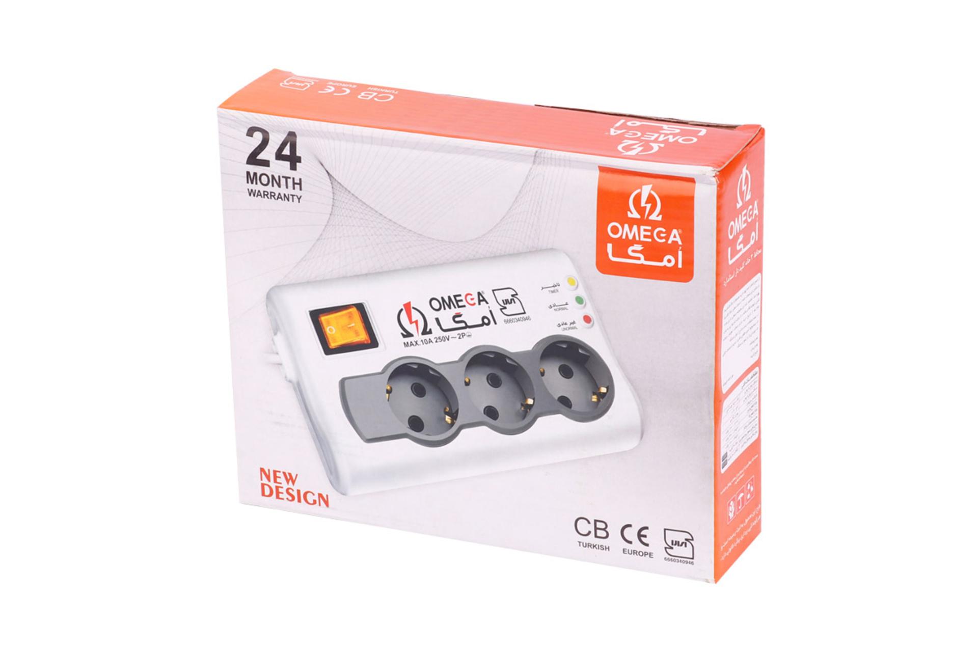 جعبه محافظ ولتاژ امگا مدل P3100