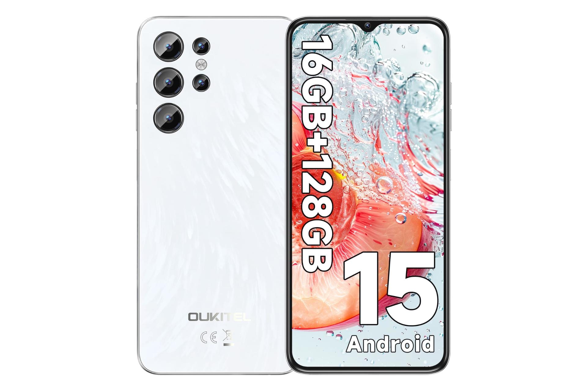 پنل جلو و پشت گوشی موبایل اوکیتل Oukitel C1 سفید