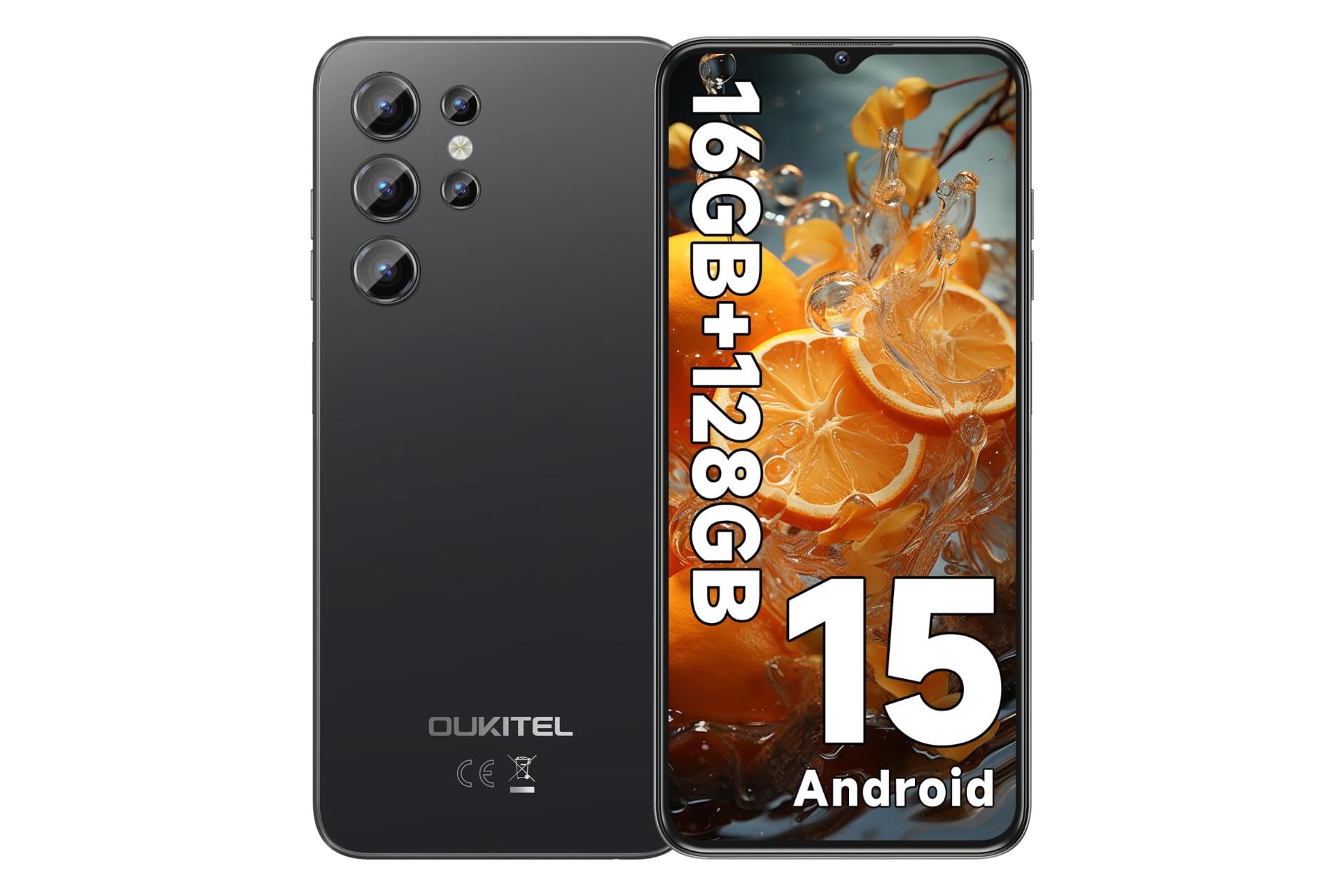 پنل جلو و پشت گوشی موبایل اوکیتل Oukitel C1 مشکی