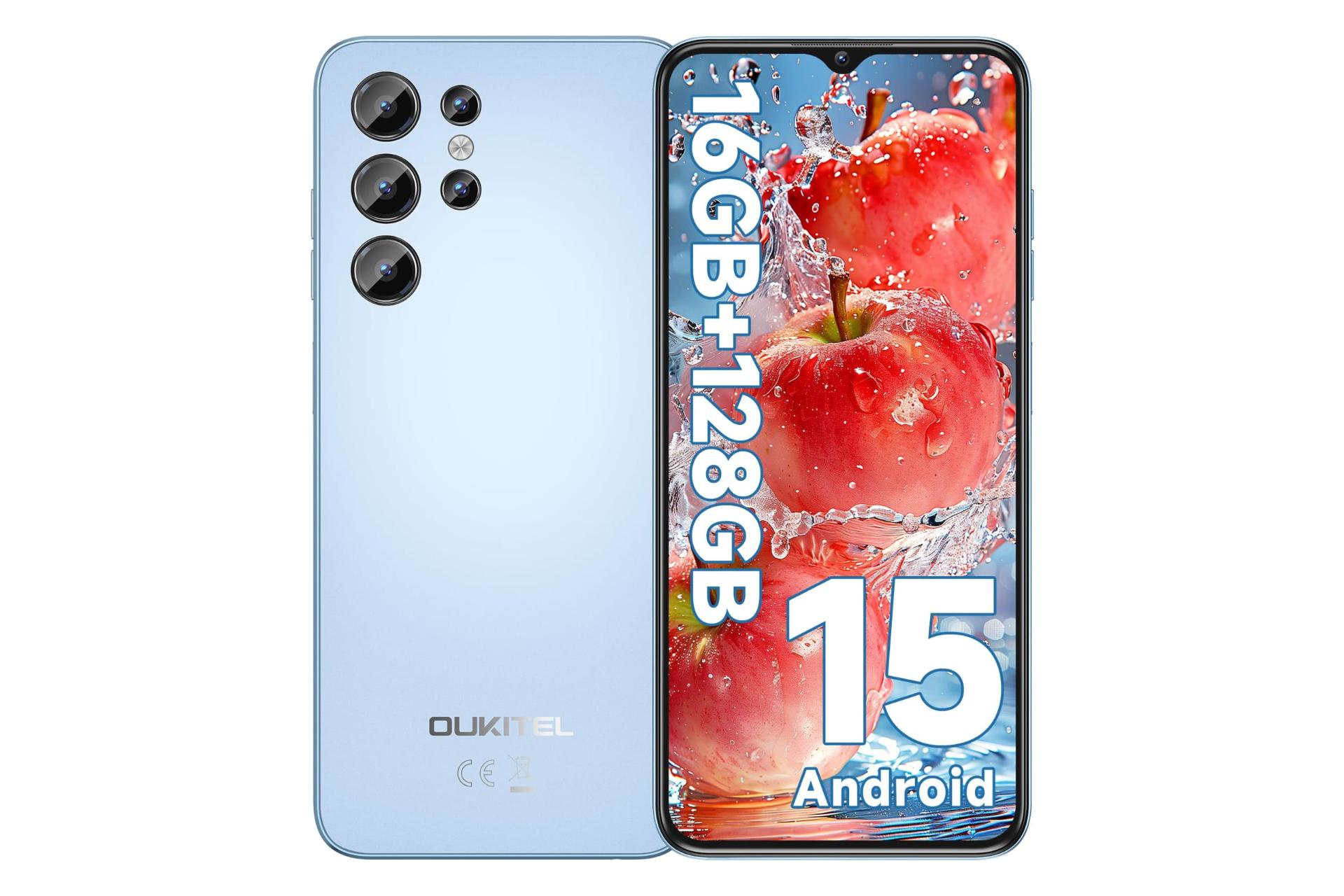 پنل جلو و پشت گوشی موبایل اوکیتل Oukitel C1 آبی