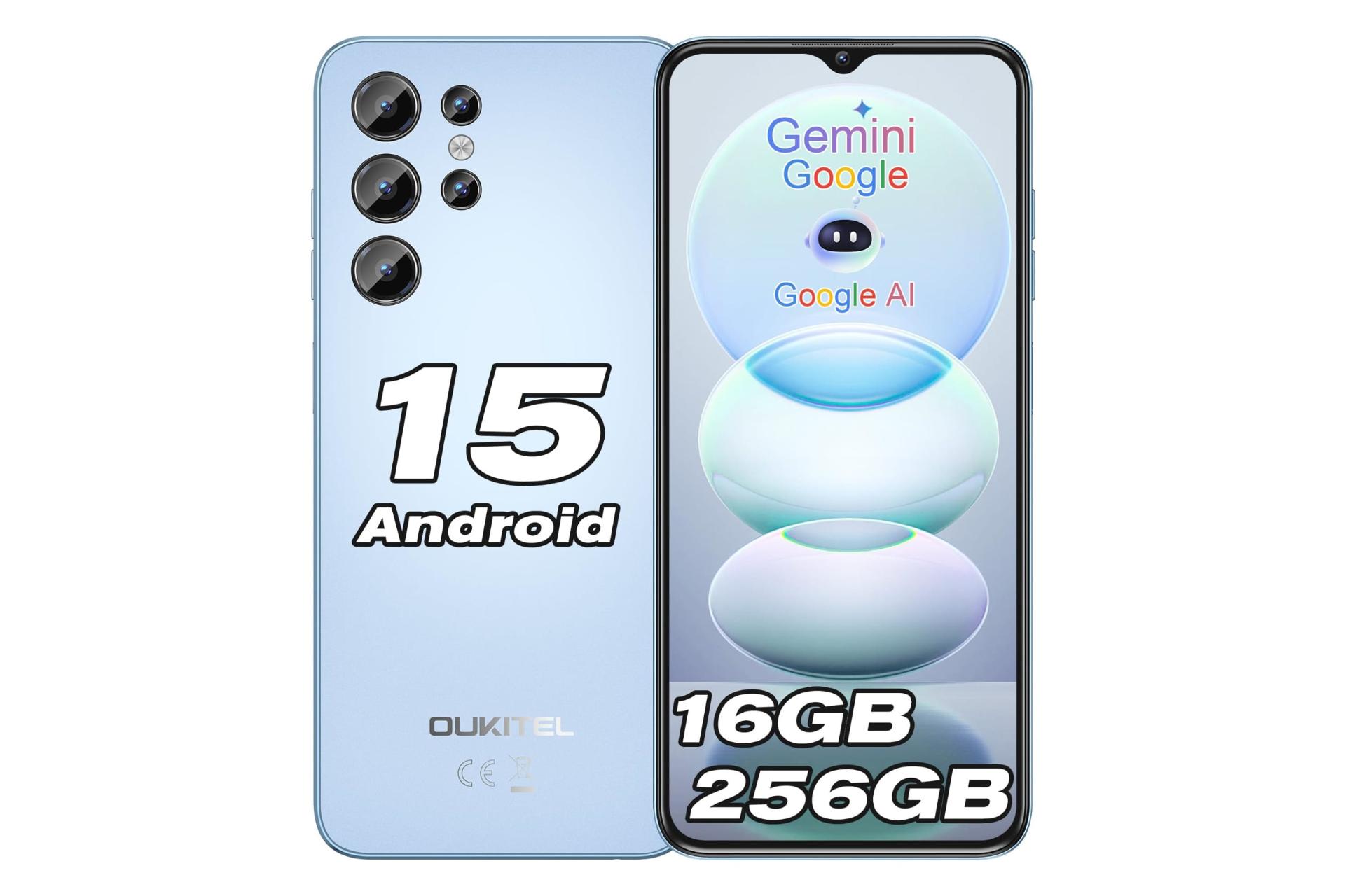 پنل جلو و پشت گوشی موبایل اوکیتل C1 پرو آبی / Oukitel C1 Pro