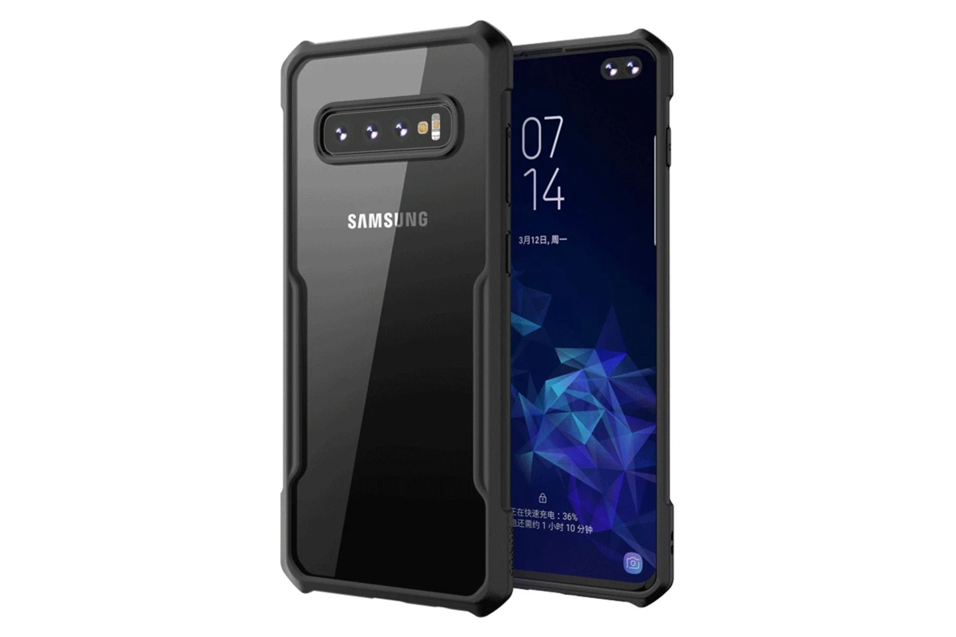 قاب گوشی ویواتل مدل XUNOD مناسب سامسونگ Galaxy S10 رنگ مشکی