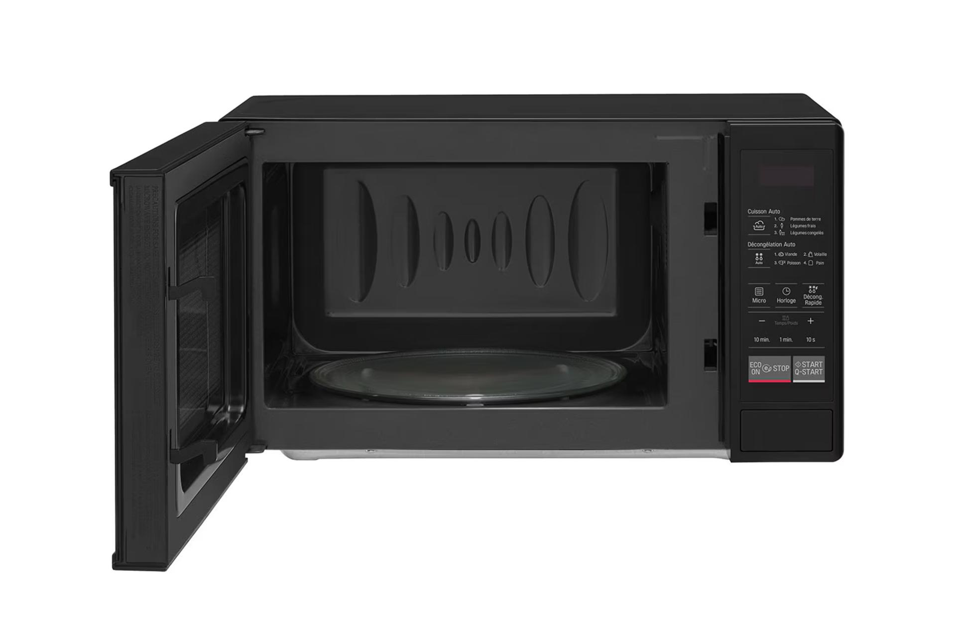 نمای داخل مایکروفر ال جی MS2042DB
