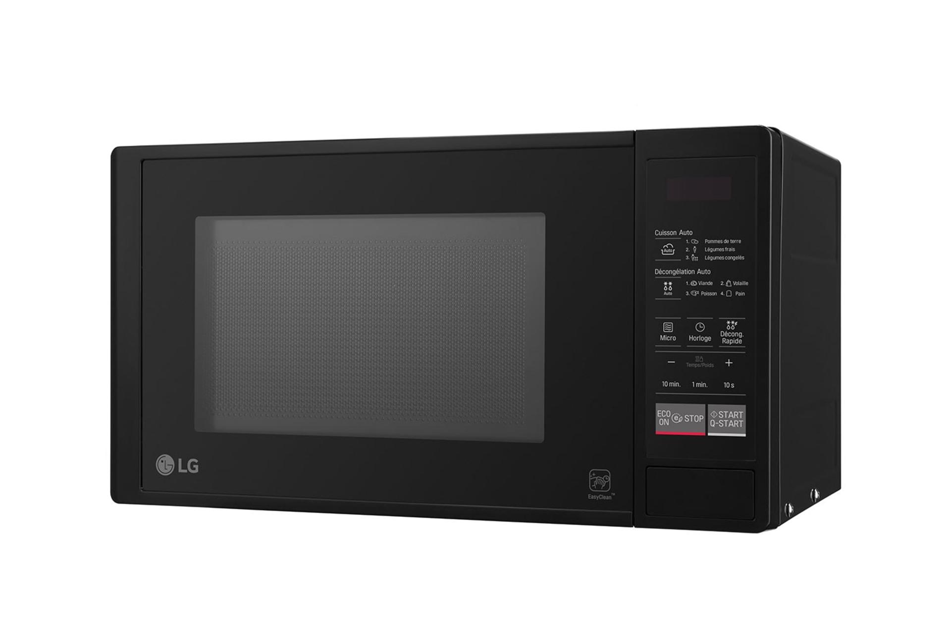 نمای سمت چپ مایکروفر ال جی MS2042DB