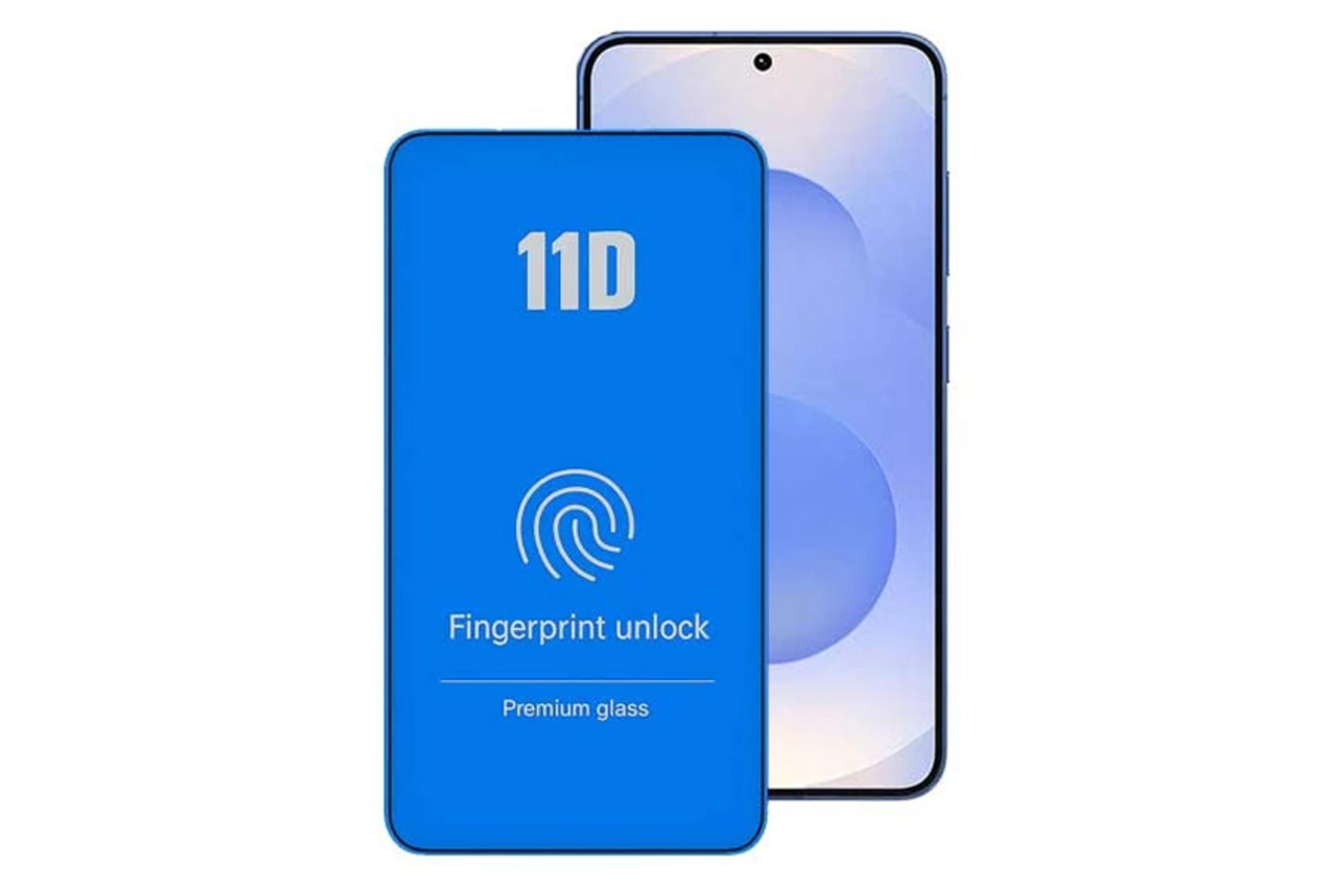 محافظ صفحه نمایش گوشی اپیکوی مدل 11D Blue ESD مناسب سامسونگ Galaxy S25