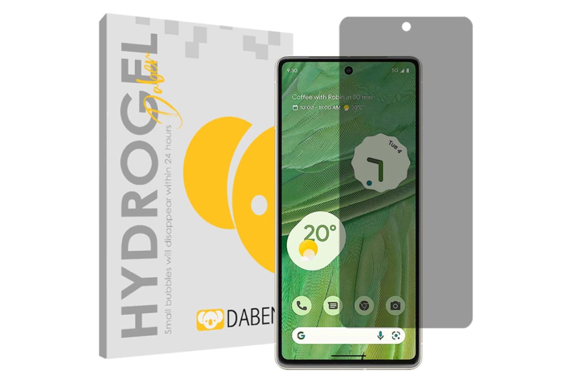 جعبه محافظ صفحه نمایش گوشی دبن مدل Tough حریم شخصی مناسب گوگل Pixel 7