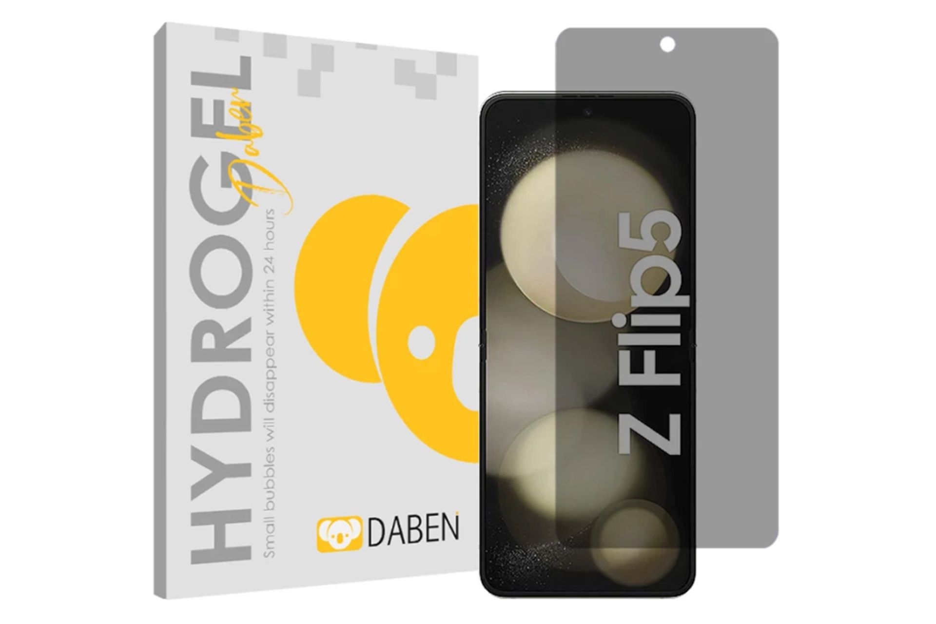 جعبه محافظ صفحه نمایش گوشی دبن مدل Tough حریم شخصی مناسب سامسونگ Galaxy Z Flip5