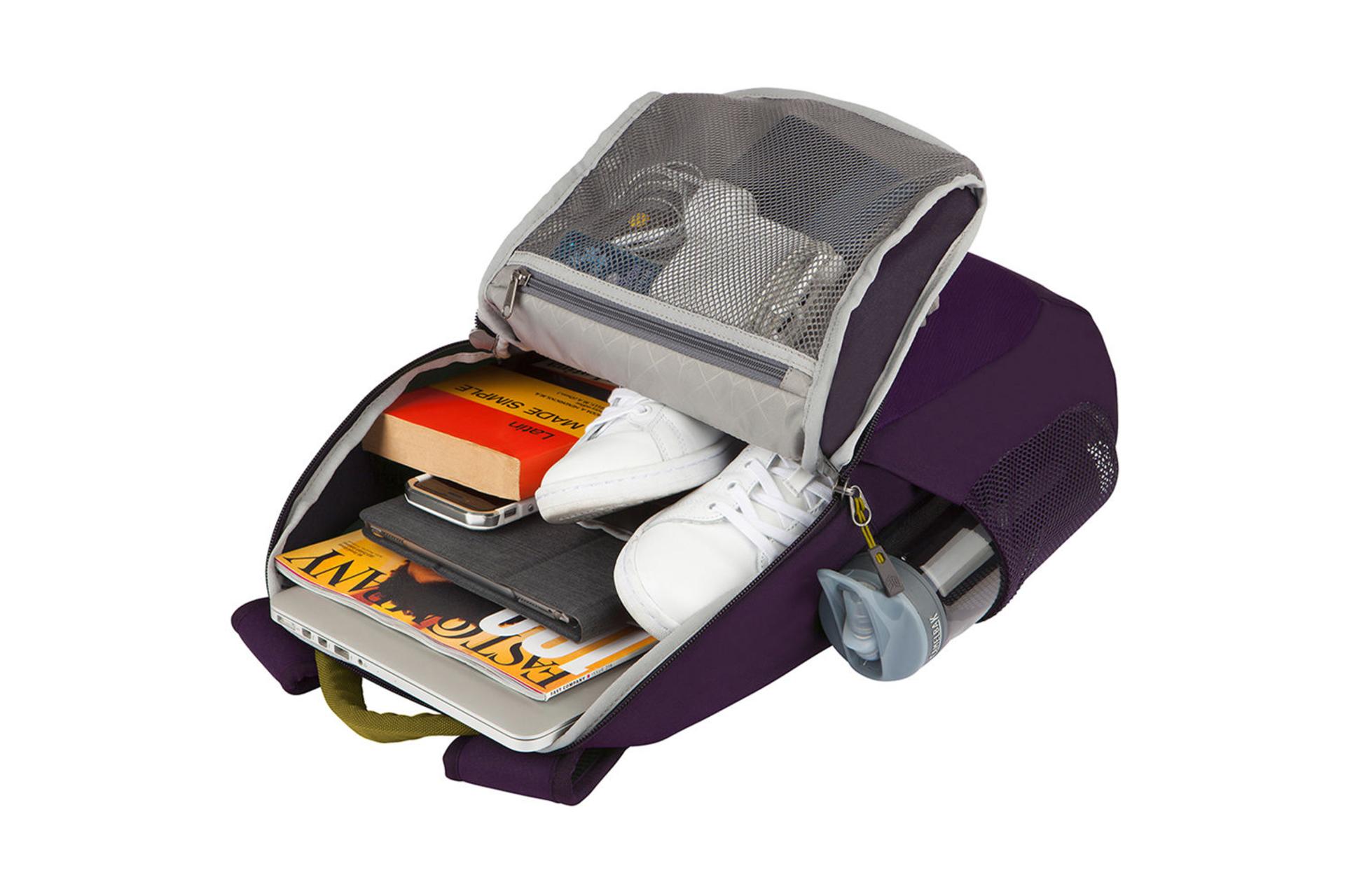 نمای داخل کیف لپ تاپ کوله پشتی لپ تاپ اس تی ام Saga مناسب 15 اینچ